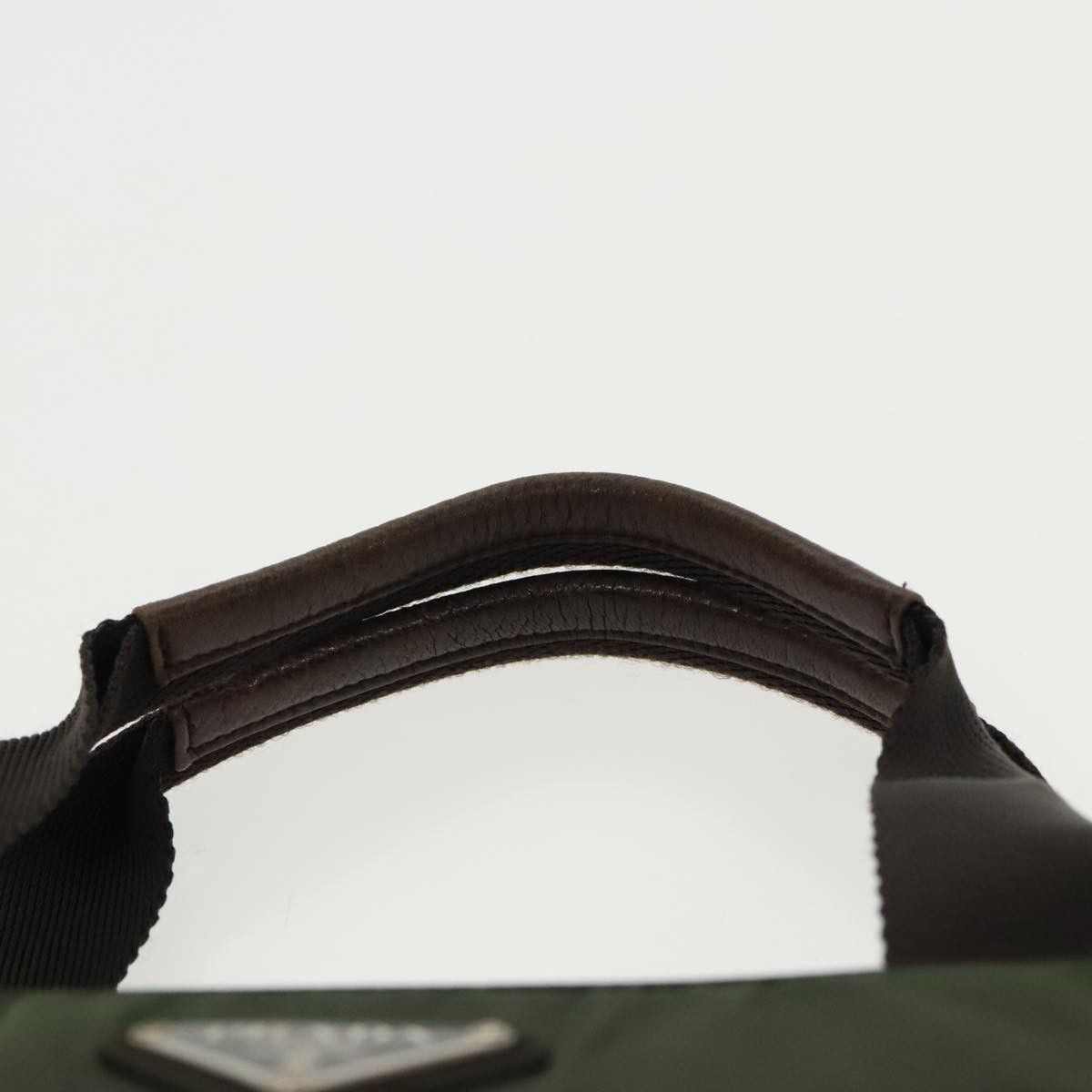 Prada Khaki Synthetic Handbag (Pre-Owned) Size ONE SIZE - 14 Thumbnail