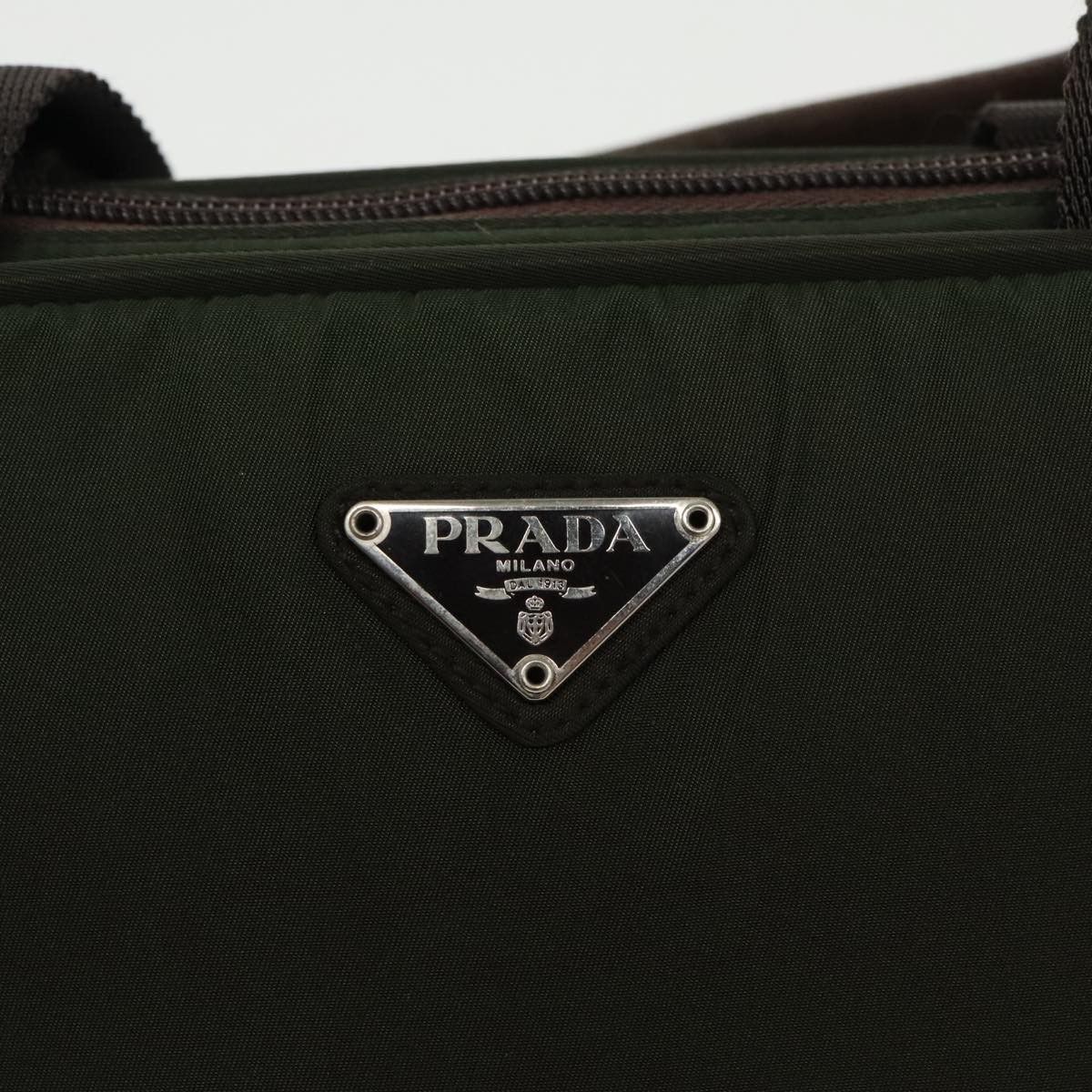 Prada Khaki Synthetic Handbag (Pre-Owned) Size ONE SIZE - 7 Thumbnail