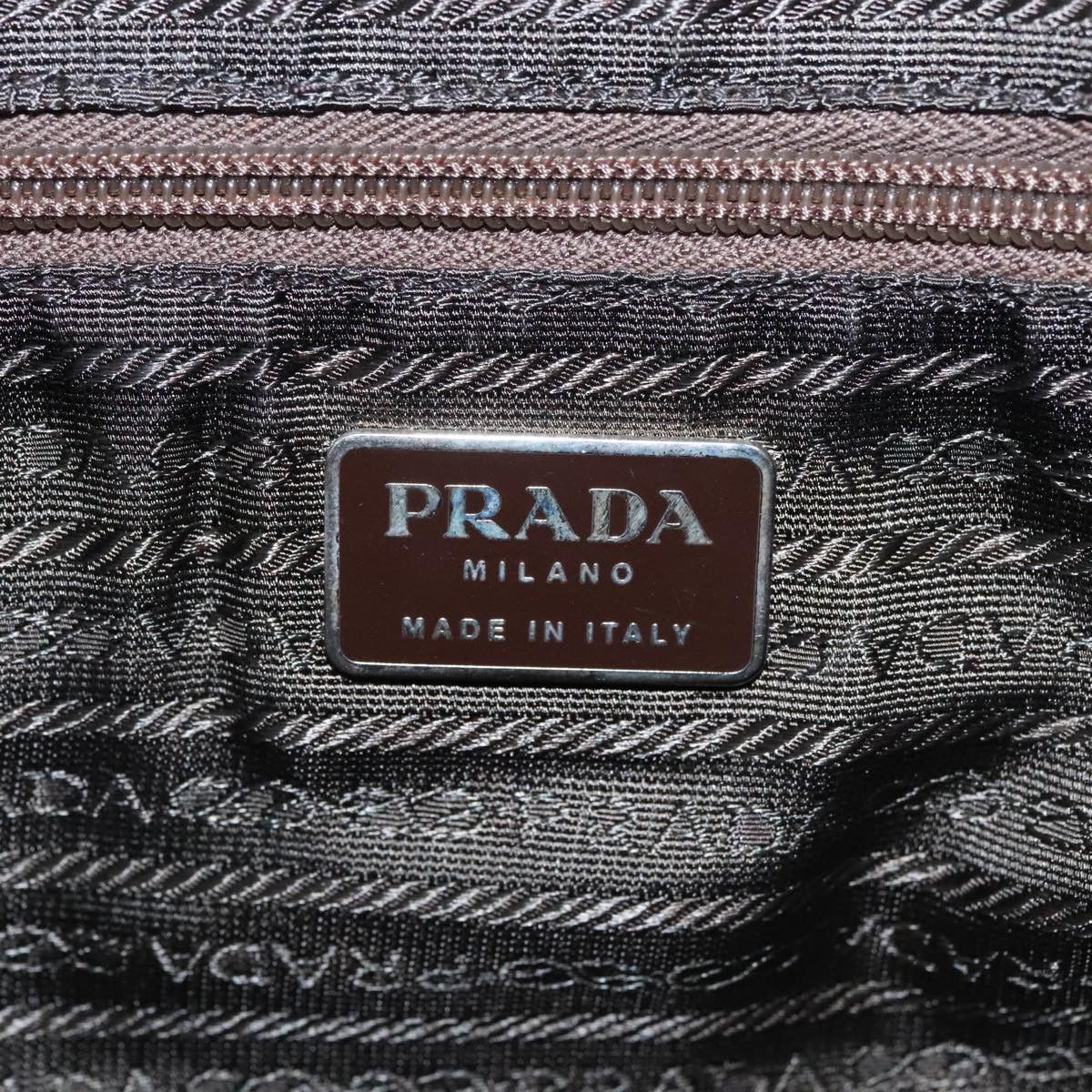Prada Khaki Synthetic Handbag (Pre-Owned) Size ONE SIZE - 10 Thumbnail