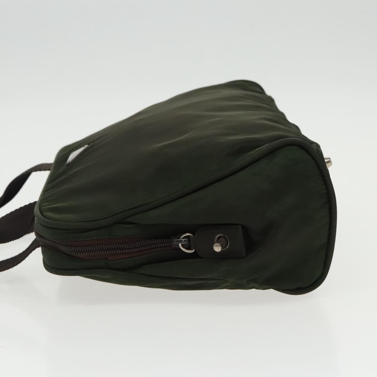 Prada Khaki Synthetic Handbag (Pre-Owned) Size ONE SIZE - 12 Thumbnail