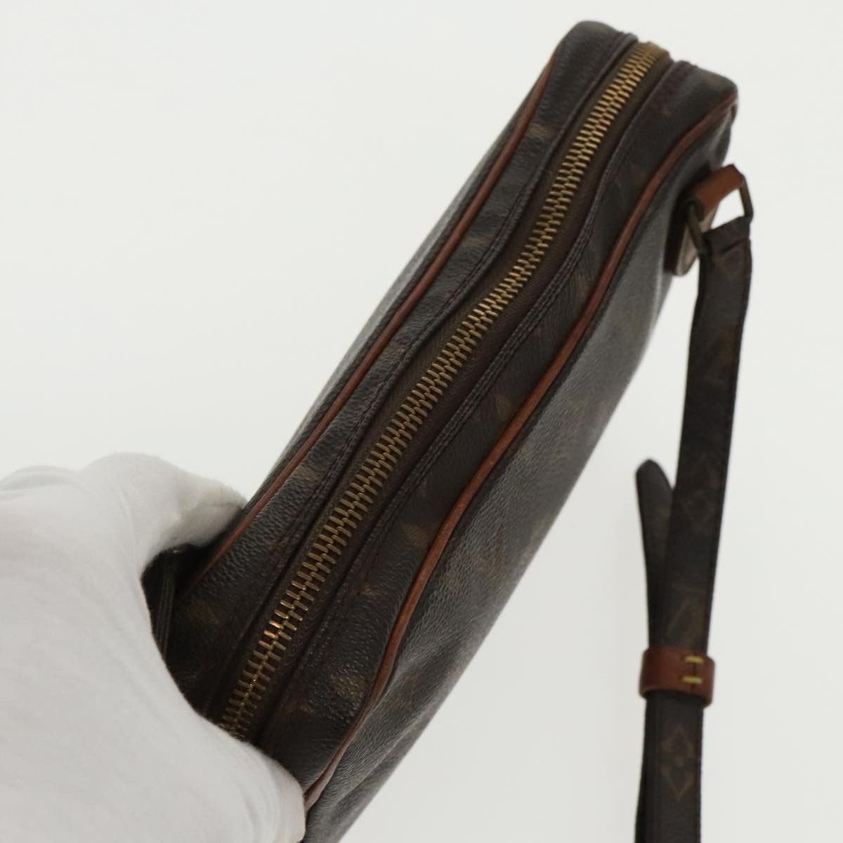 Louis Vuitton Marly Brown Canvas Shoulder Bag (Pre-Owned) Size ONE SIZE - 10 Thumbnail