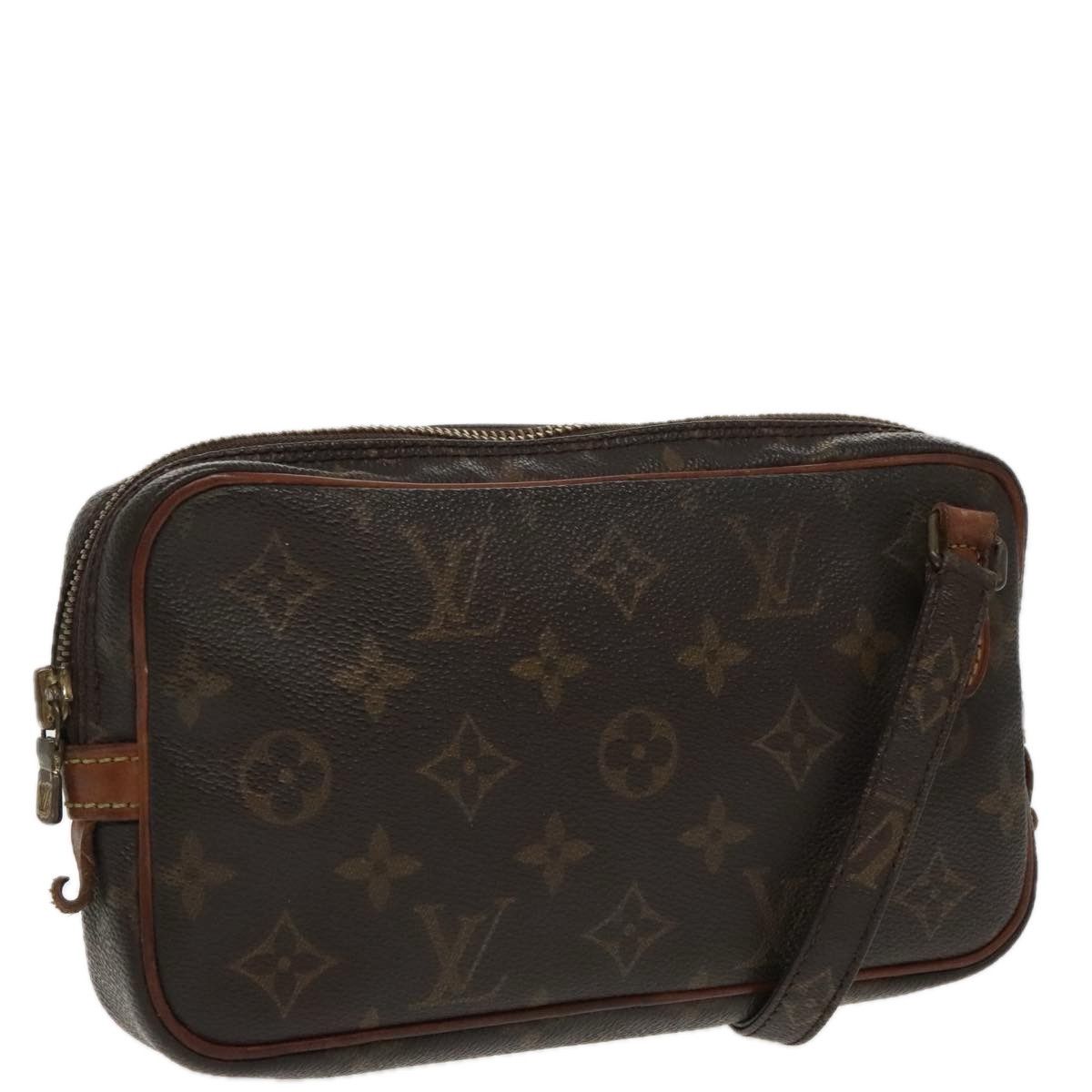 Louis Vuitton Marly Brown Canvas Shoulder Bag (Pre-Owned) Size ONE SIZE - 17 Thumbnail
