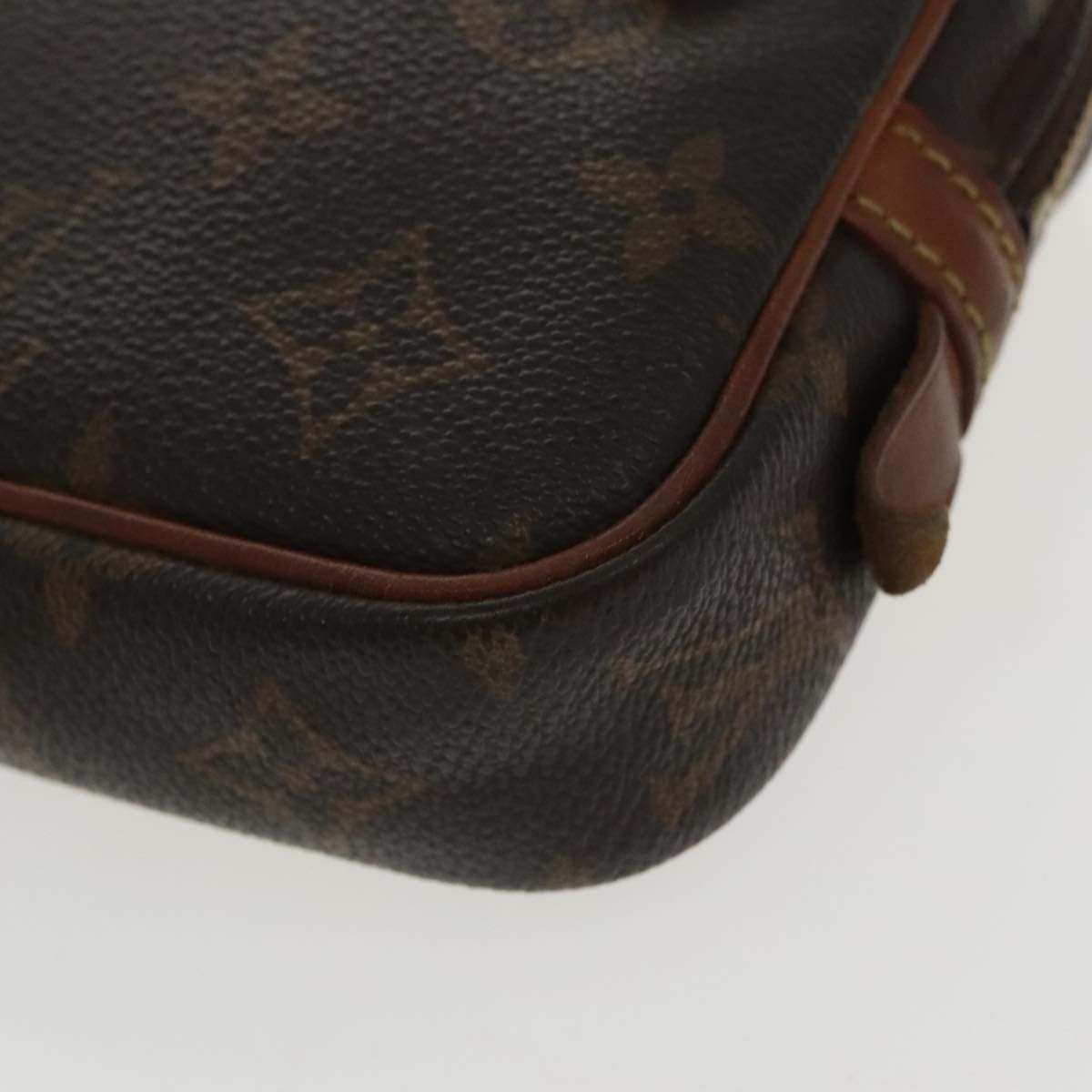 Louis Vuitton Marly Brown Canvas Shoulder Bag (Pre-Owned) Size ONE SIZE - 7 Thumbnail