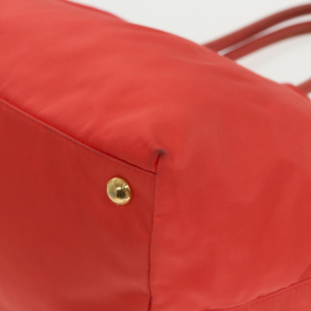Prada Ribbon Orange Synthetic Handbag (Pre-Owned) Size ONE SIZE - 8 Thumbnail