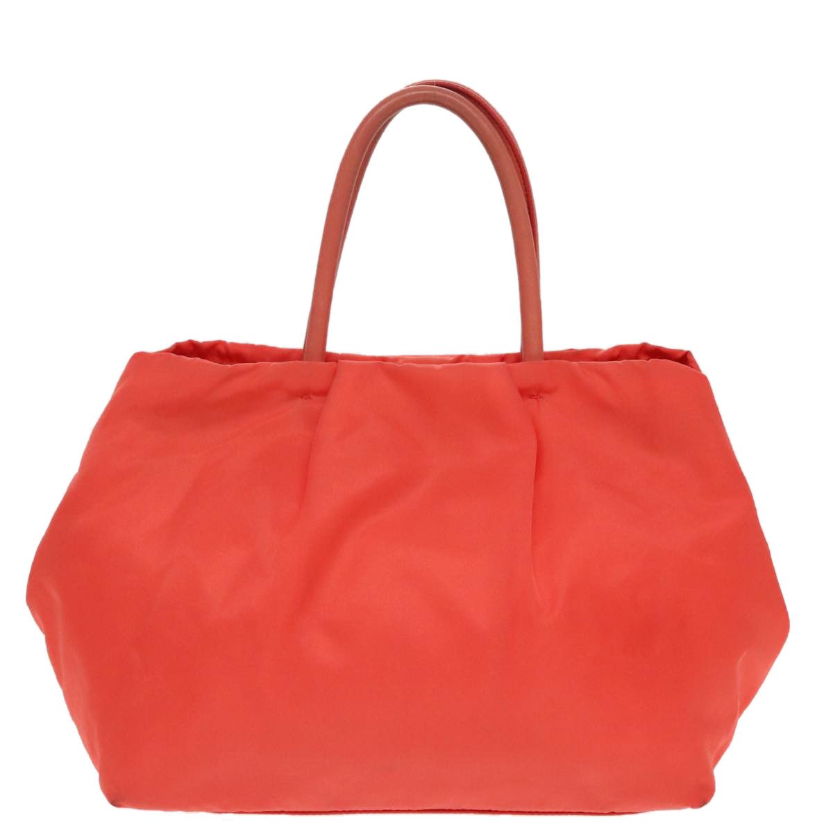 Prada Ribbon Orange Synthetic Handbag (Pre-Owned) Size ONE SIZE - 2 Thumbnail