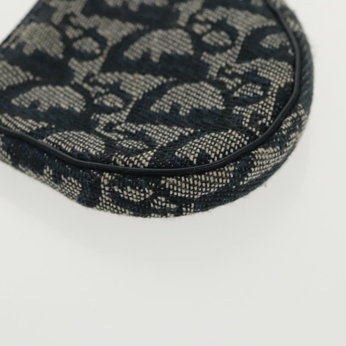Dior Saddle Navy Canvas Clutch Bag (Pre-Owned) Size ONE SIZE - 8 Thumbnail