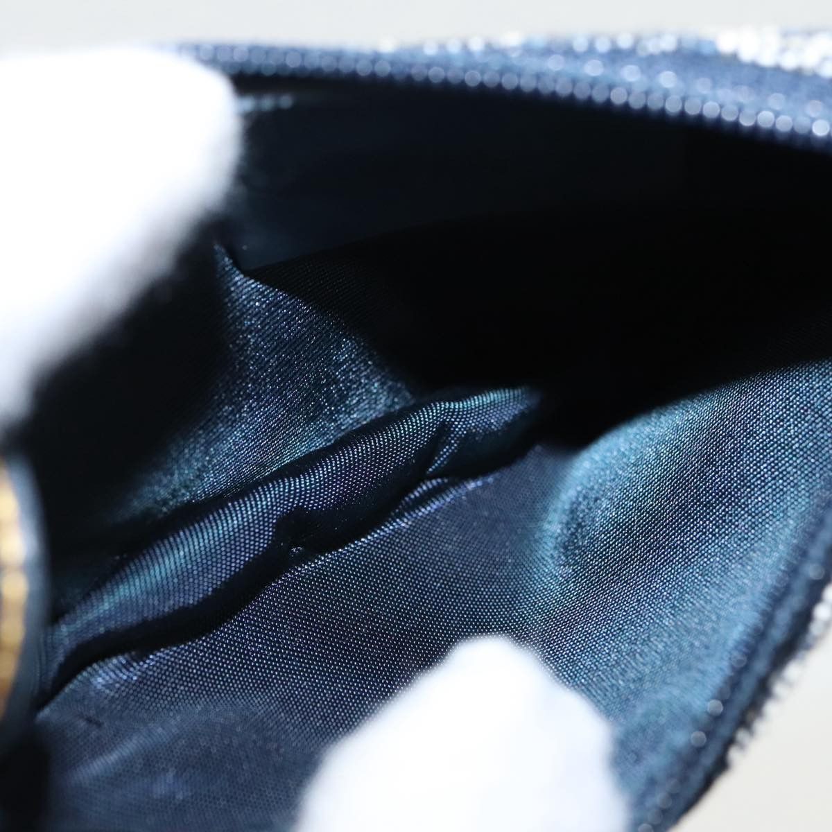 Dior Saddle Navy Canvas Clutch Bag (Pre-Owned) Size ONE SIZE - 15 Thumbnail