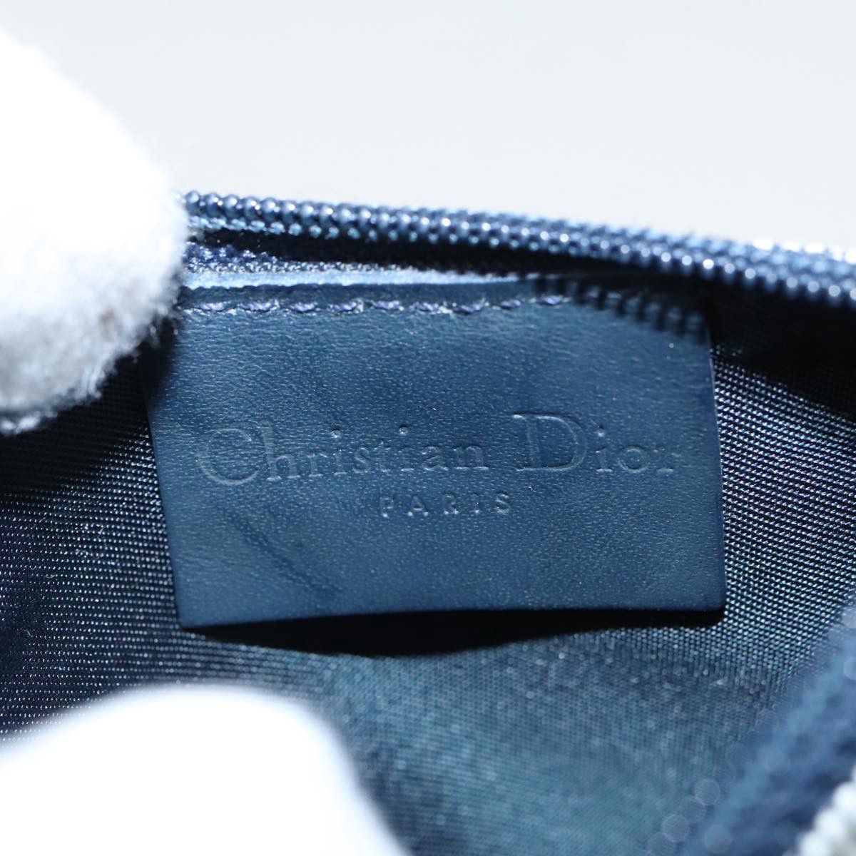 Dior Saddle Navy Canvas Clutch Bag (Pre-Owned) Size ONE SIZE - 14 Thumbnail