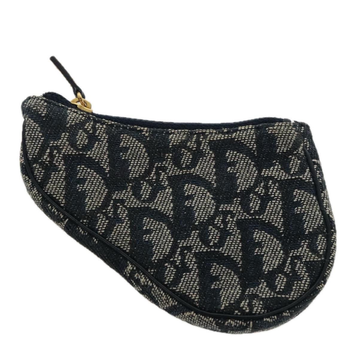 Dior Saddle Navy Canvas Clutch Bag (Pre-Owned) Size ONE SIZE - 2 Thumbnail