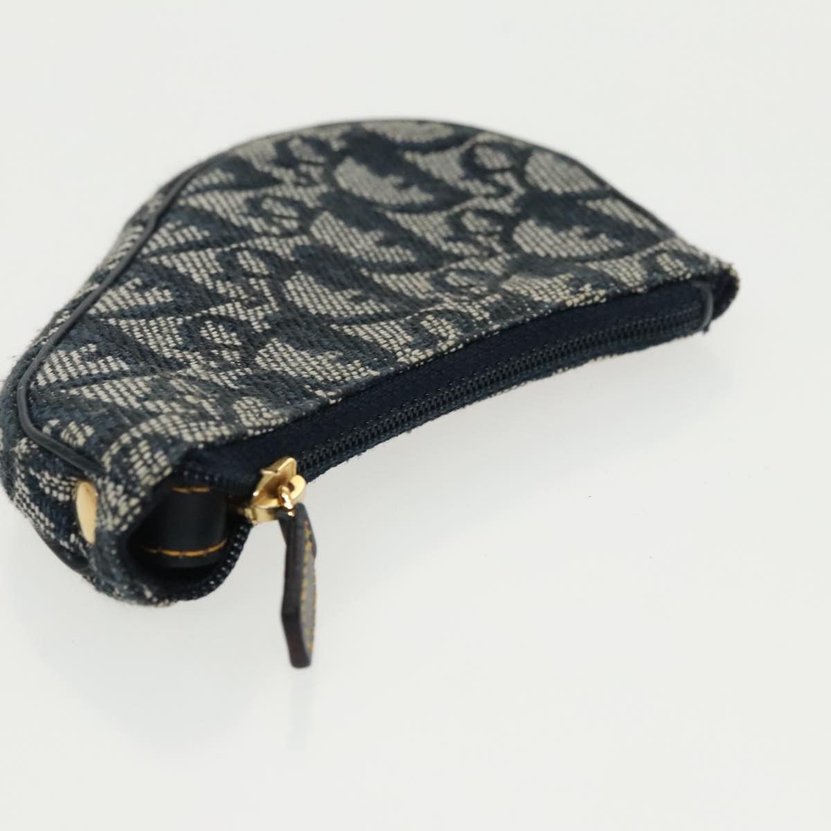 Dior Saddle Navy Canvas Clutch Bag (Pre-Owned) Size ONE SIZE - 6 Thumbnail