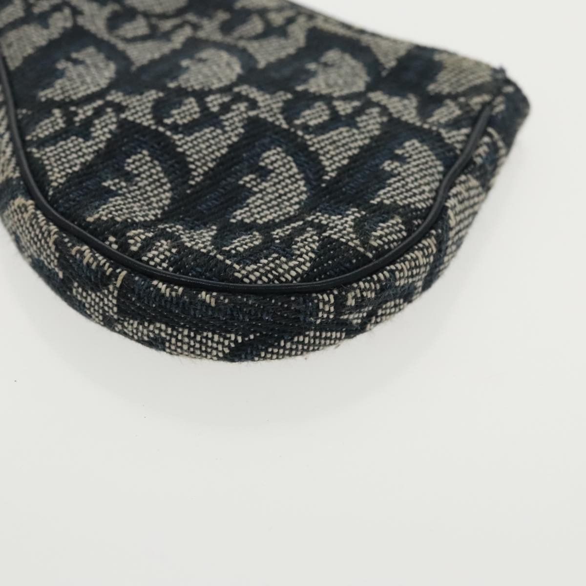 Dior Saddle Navy Canvas Clutch Bag (Pre-Owned) Size ONE SIZE - 11 Thumbnail