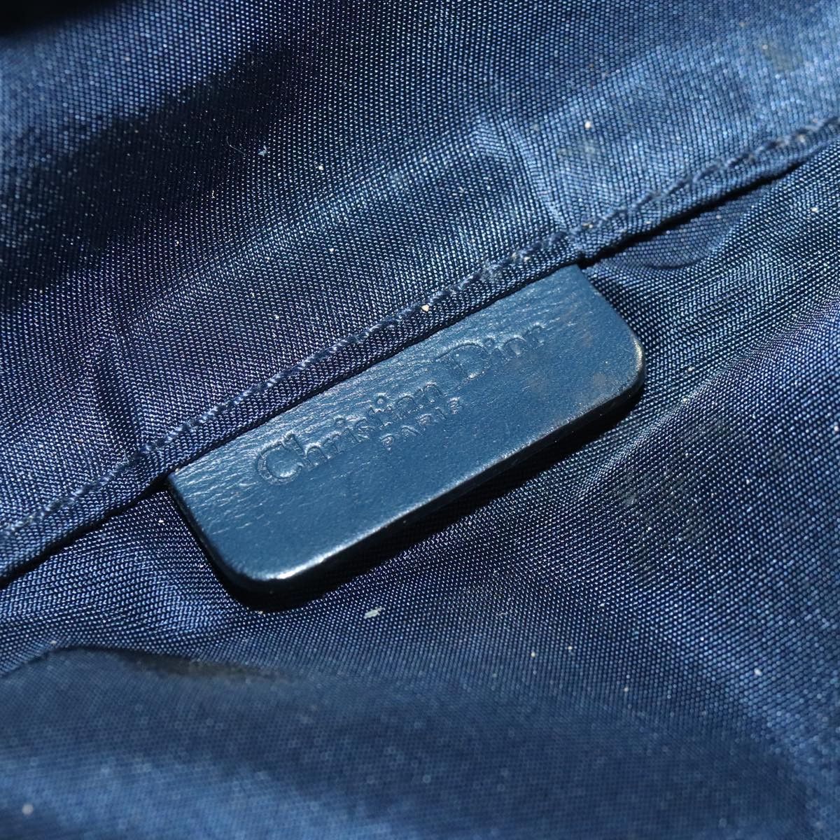 Dior Saddle Navy Canvas Wallet (Pre-Owned) Size ONE SIZE - 8 Thumbnail