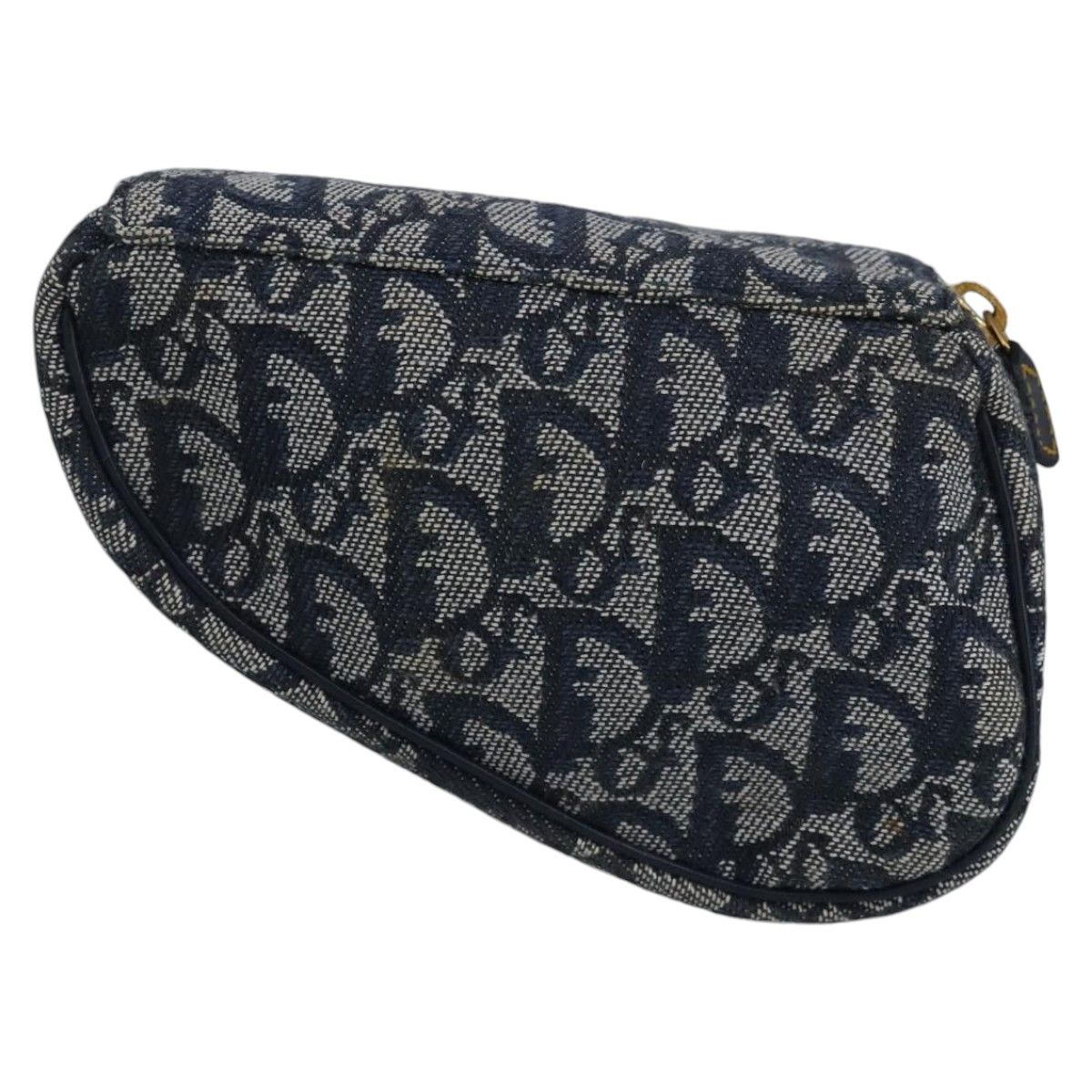 Dior Saddle Navy Canvas Wallet (Pre-Owned) Size ONE SIZE - 2 Thumbnail