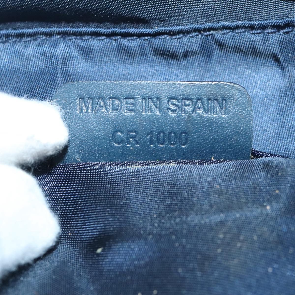 Dior Saddle Navy Canvas Wallet (Pre-Owned) Size ONE SIZE - 9 Thumbnail
