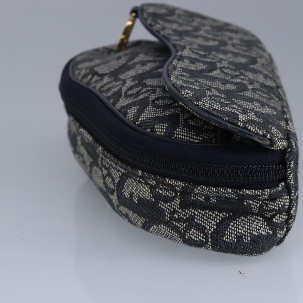 Dior Saddle Navy Canvas Wallet (Pre-Owned) Size ONE SIZE - 10 Thumbnail