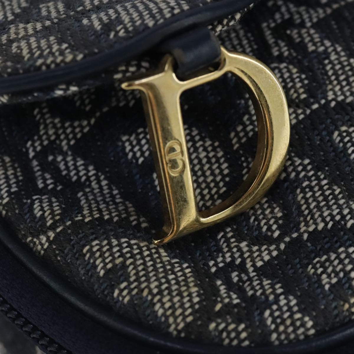 Dior Saddle Navy Canvas Wallet (Pre-Owned) Size ONE SIZE - 6 Thumbnail