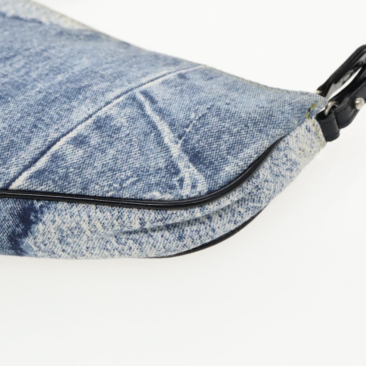 Dior Saddle Blue Canvas Clutch Bag (Pre-Owned) Size ONE SIZE - 16 Thumbnail