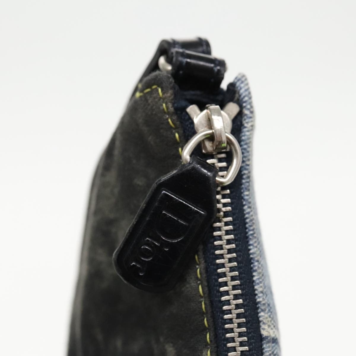 Dior Saddle Blue Canvas Clutch Bag (Pre-Owned) Size ONE SIZE - 7 Thumbnail