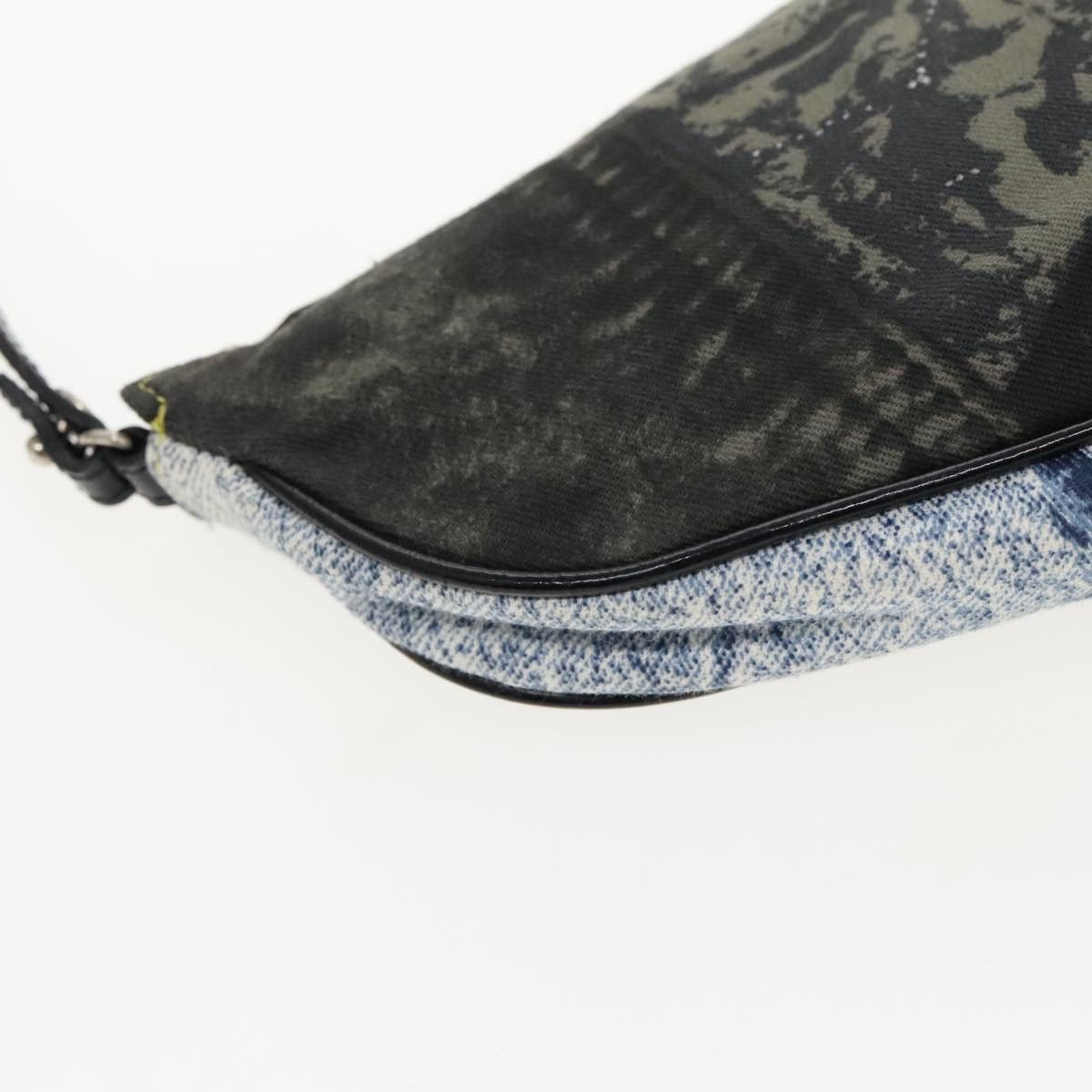Dior Saddle Blue Canvas Clutch Bag (Pre-Owned) Size ONE SIZE - 19 Thumbnail