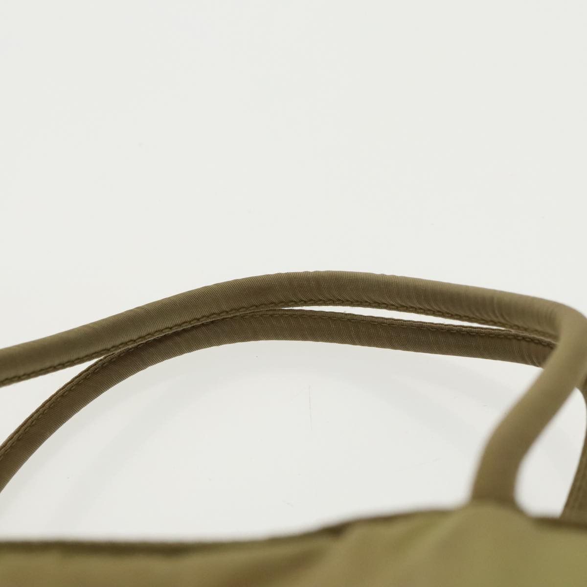 Prada Tessuto Beige Synthetic Handbag (Pre-Owned) Size ONE SIZE - 15 Thumbnail