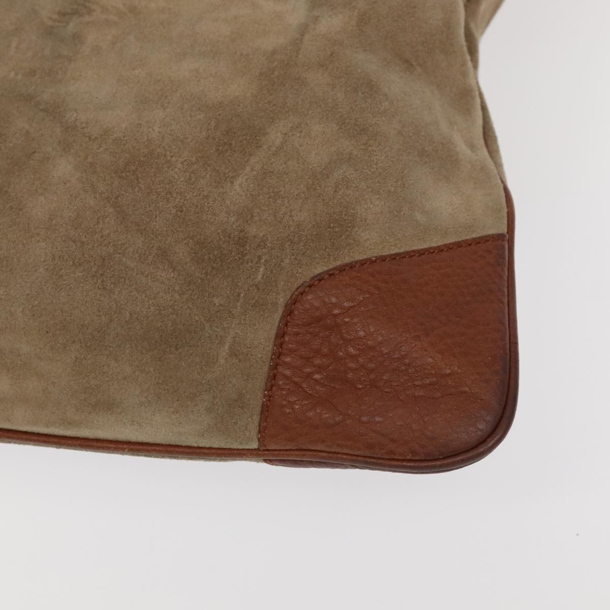Burberry Beige Suede Tote Bag (Pre-Owned) Size ONE SIZE - 9 Thumbnail