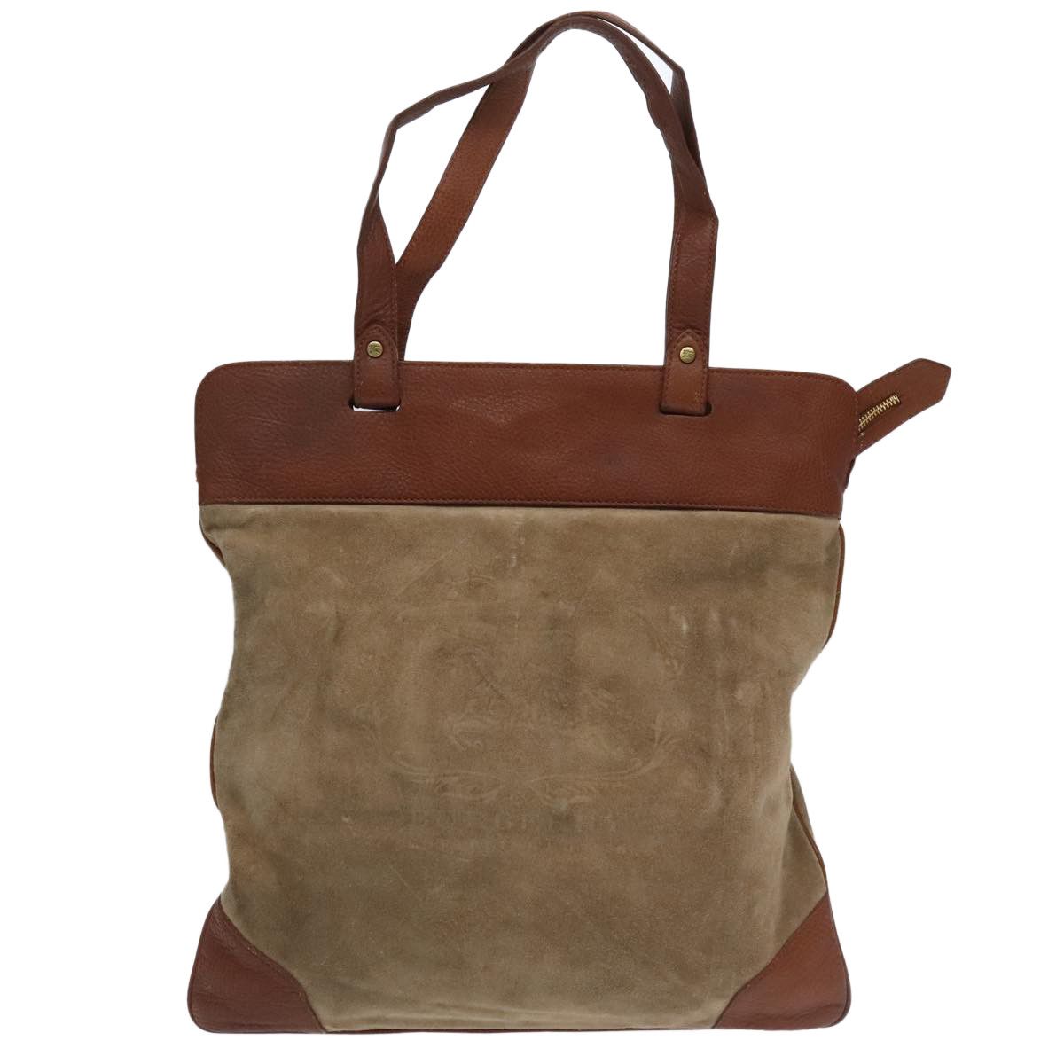 Burberry Beige Suede Tote Bag (Pre-Owned) Size ONE SIZE - 2 Thumbnail