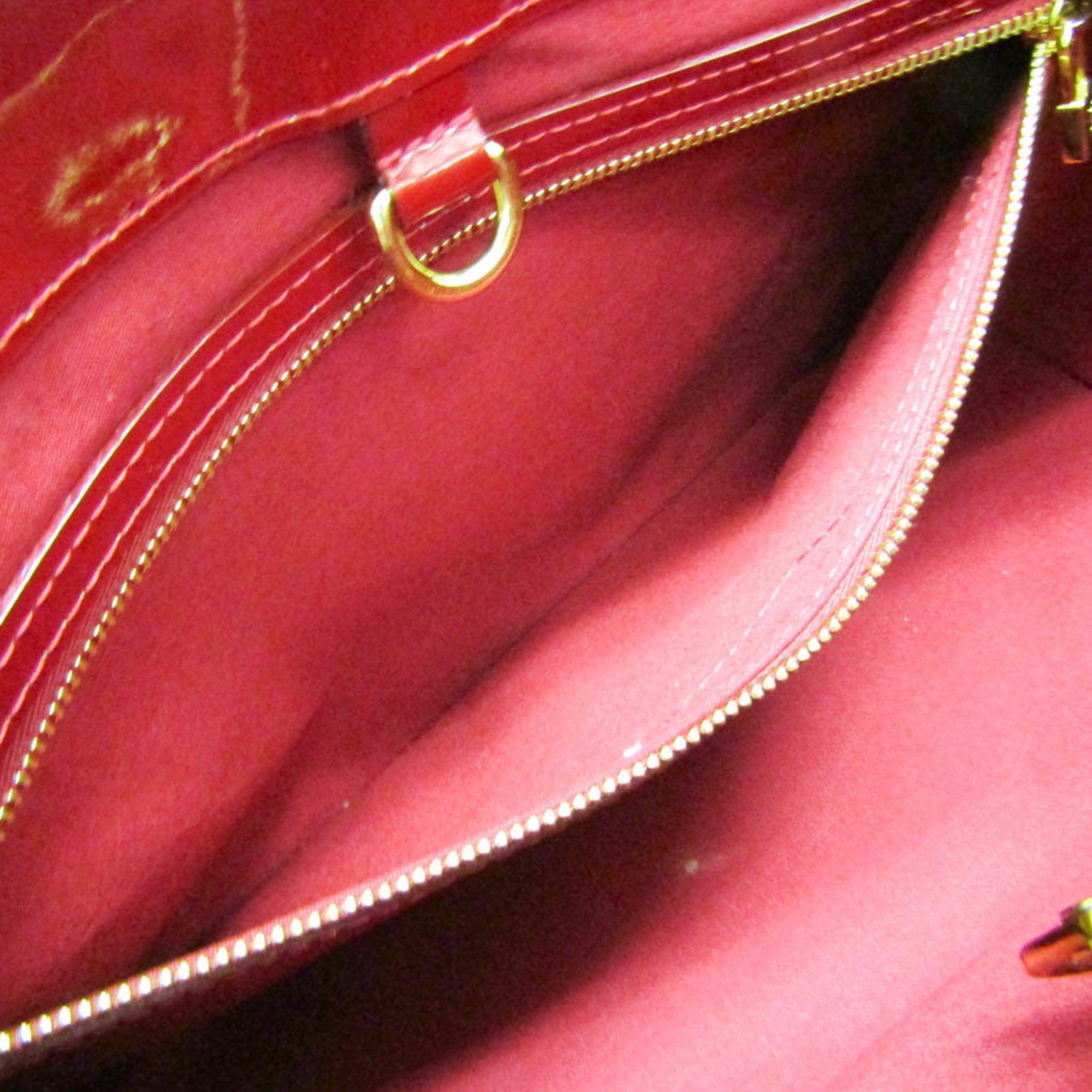 Louis Vuitton Wilshire Red Patent Leather Handbag (Pre-Owned) Size ONE SIZE - 13 Thumbnail