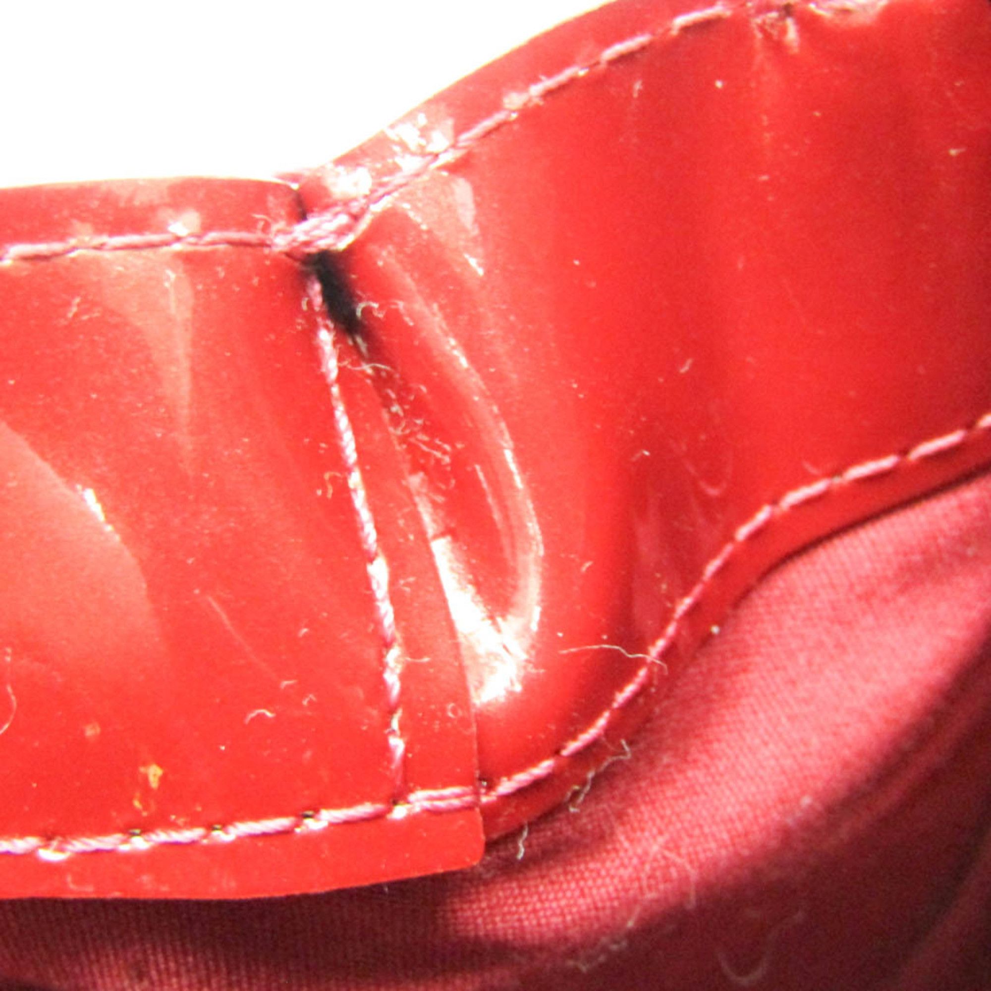 Louis Vuitton Wilshire Red Patent Leather Handbag (Pre-Owned) Size ONE SIZE - 14 Thumbnail
