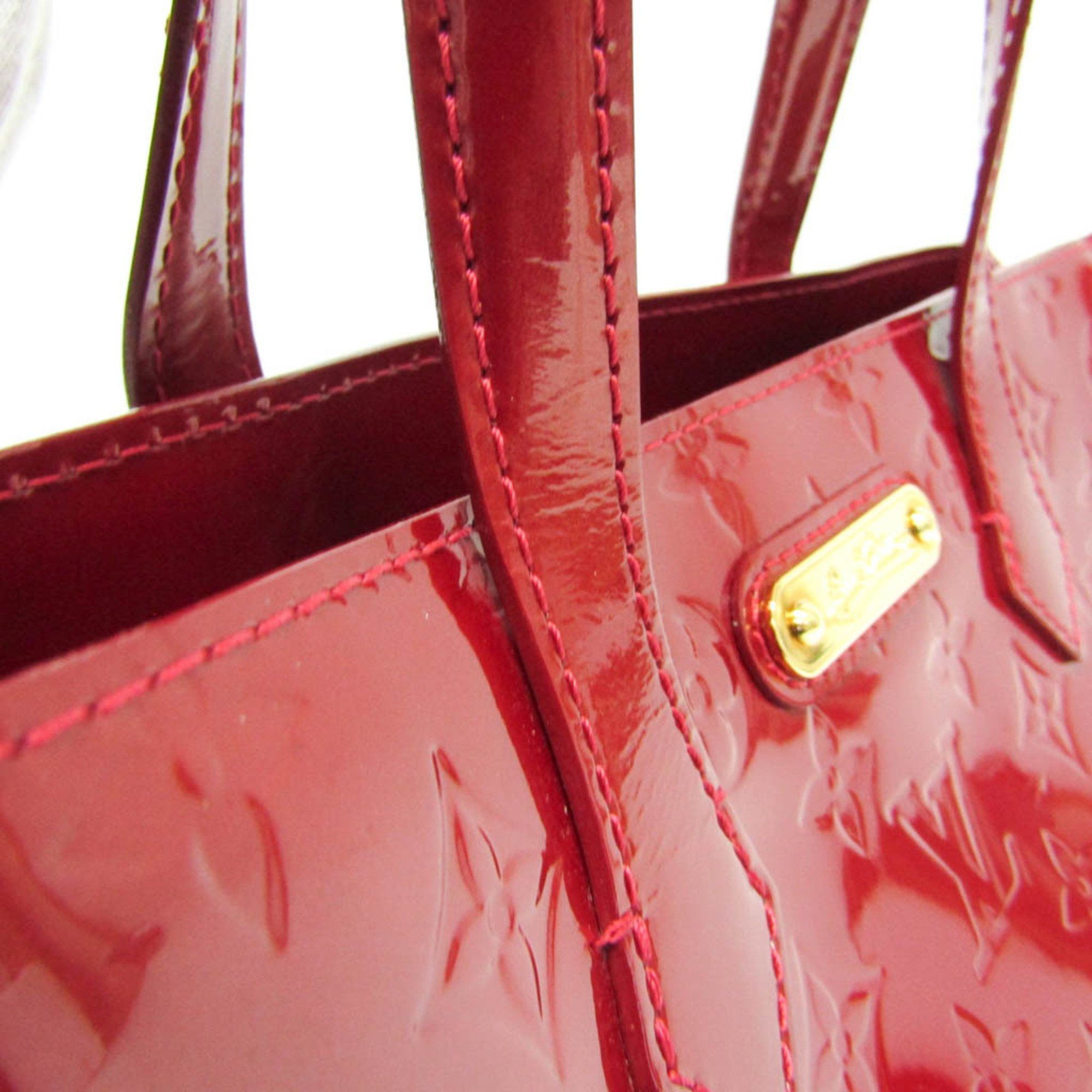 Louis Vuitton Wilshire Red Patent Leather Handbag (Pre-Owned) Size ONE SIZE - 12 Thumbnail