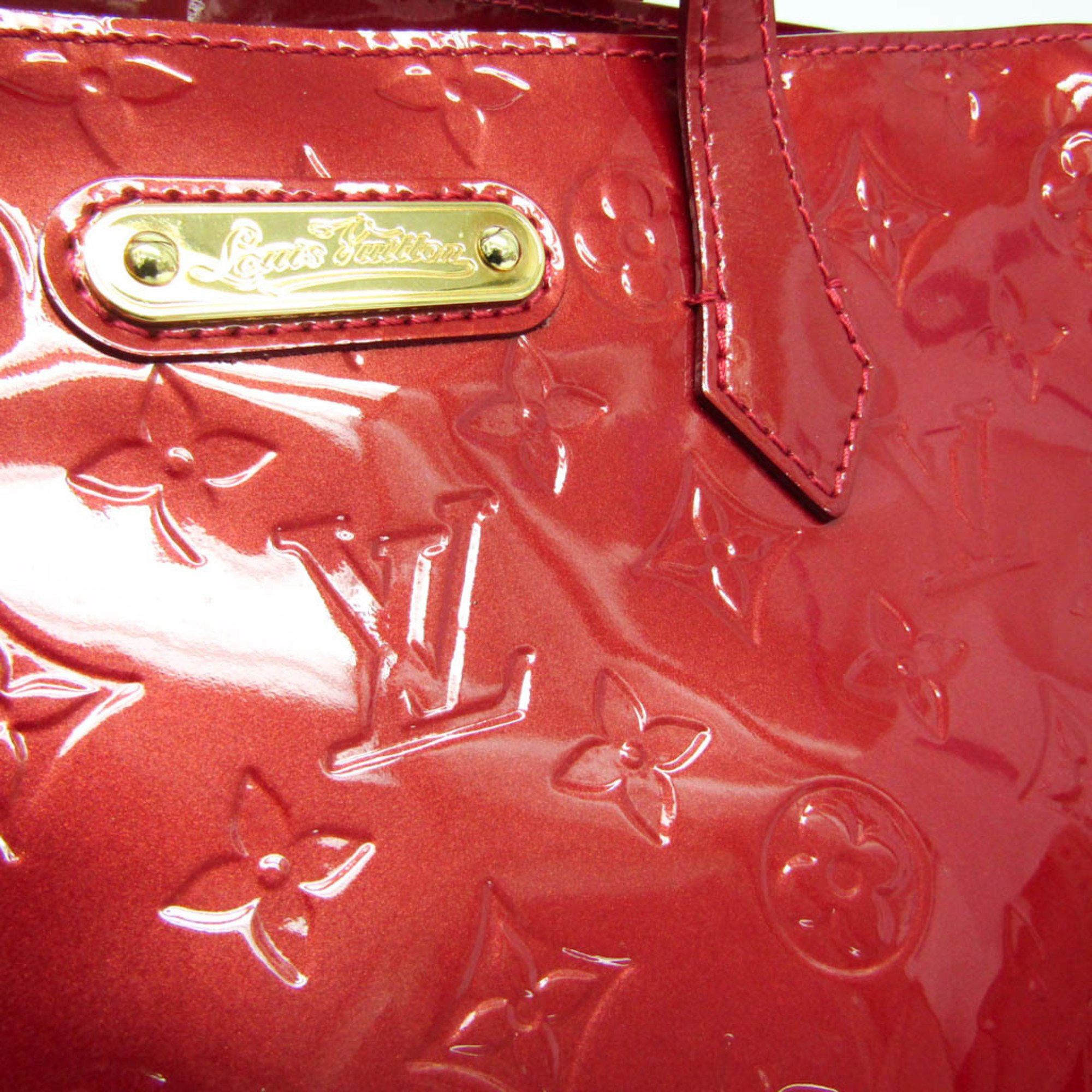 Louis Vuitton Wilshire Red Patent Leather Handbag (Pre-Owned) Size ONE SIZE - 8 Thumbnail