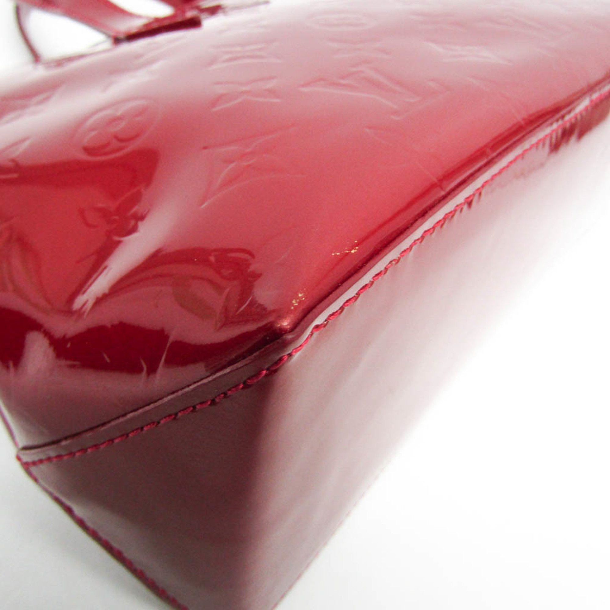 Louis Vuitton Wilshire Red Patent Leather Handbag (Pre-Owned) Size ONE SIZE - 4 Thumbnail