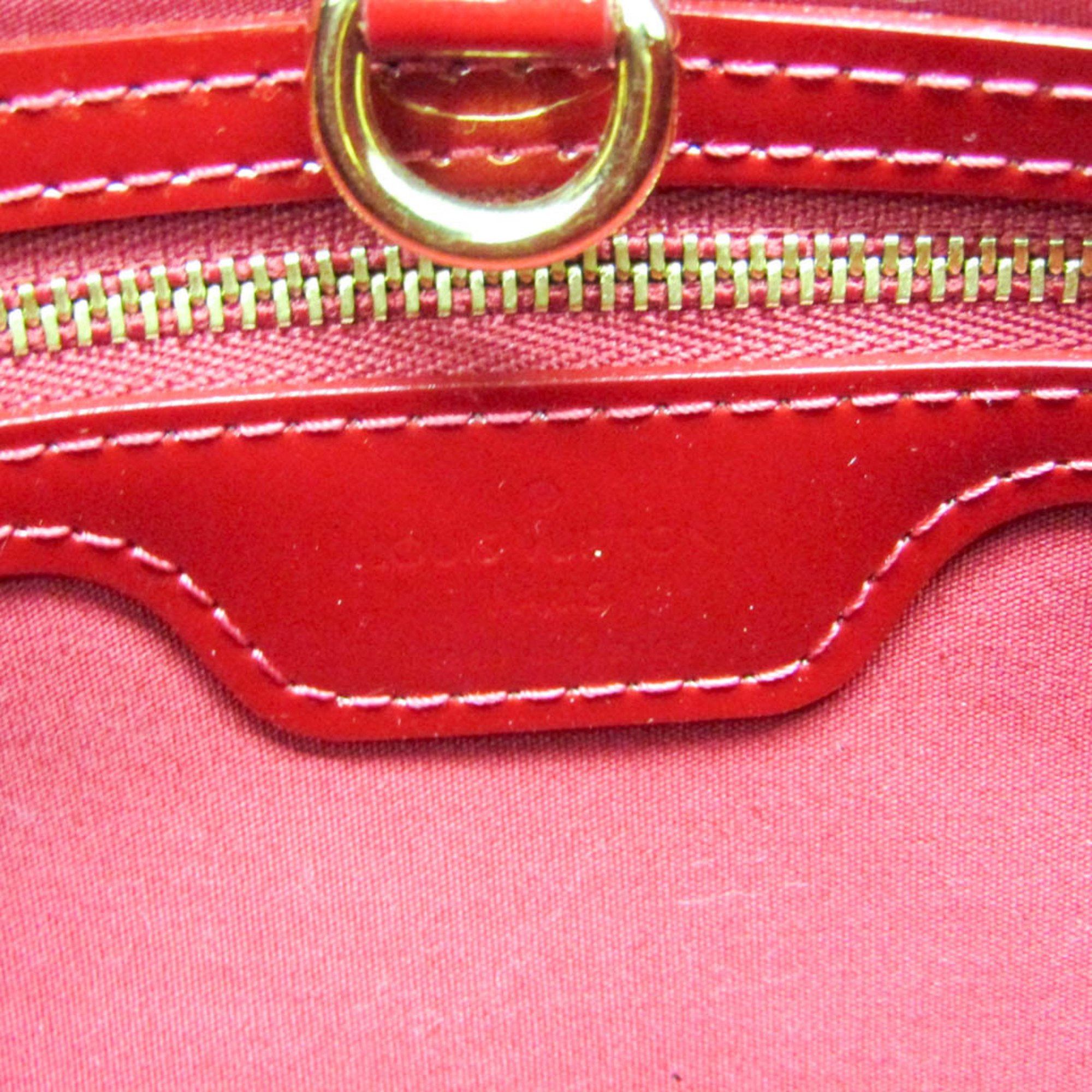Louis Vuitton Wilshire Red Patent Leather Handbag (Pre-Owned) Size ONE SIZE - 10 Thumbnail