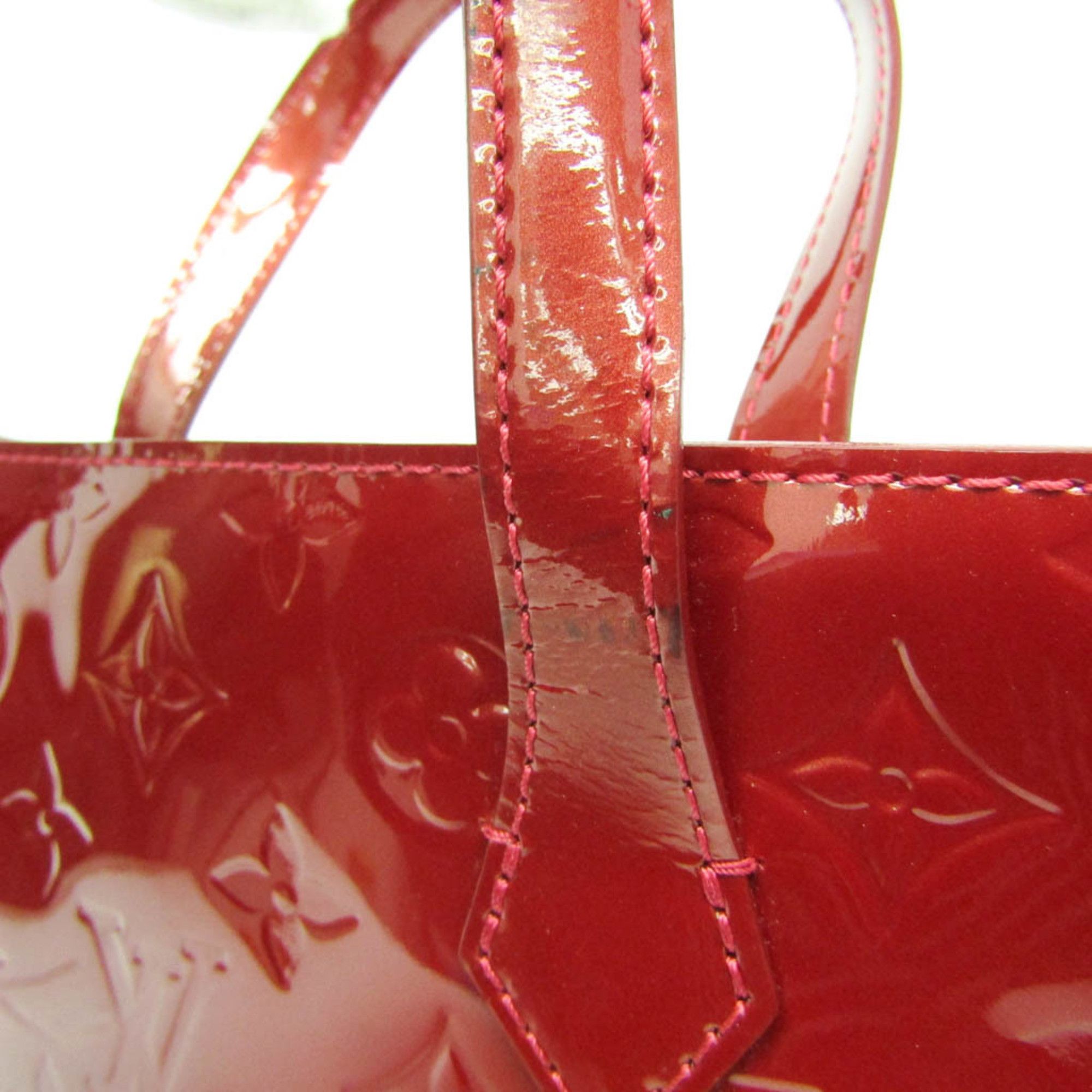 Louis Vuitton Wilshire Red Patent Leather Handbag (Pre-Owned) Size ONE SIZE - 7 Thumbnail