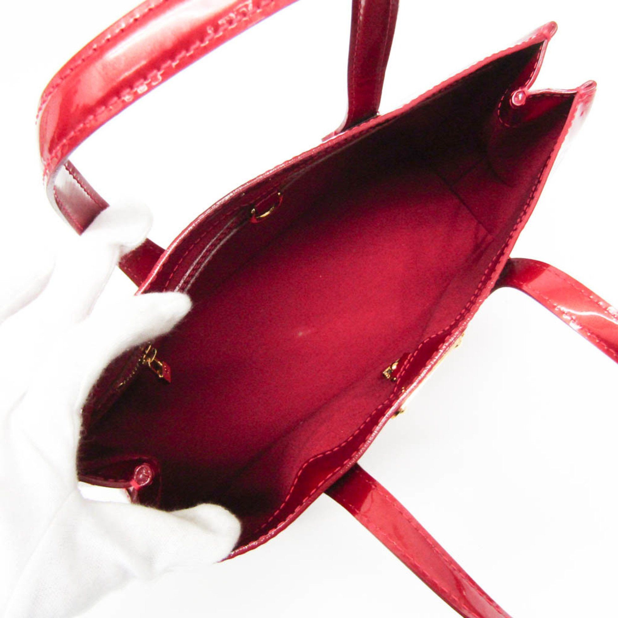 Louis Vuitton Wilshire Red Patent Leather Handbag (Pre-Owned) Size ONE SIZE - 9 Thumbnail