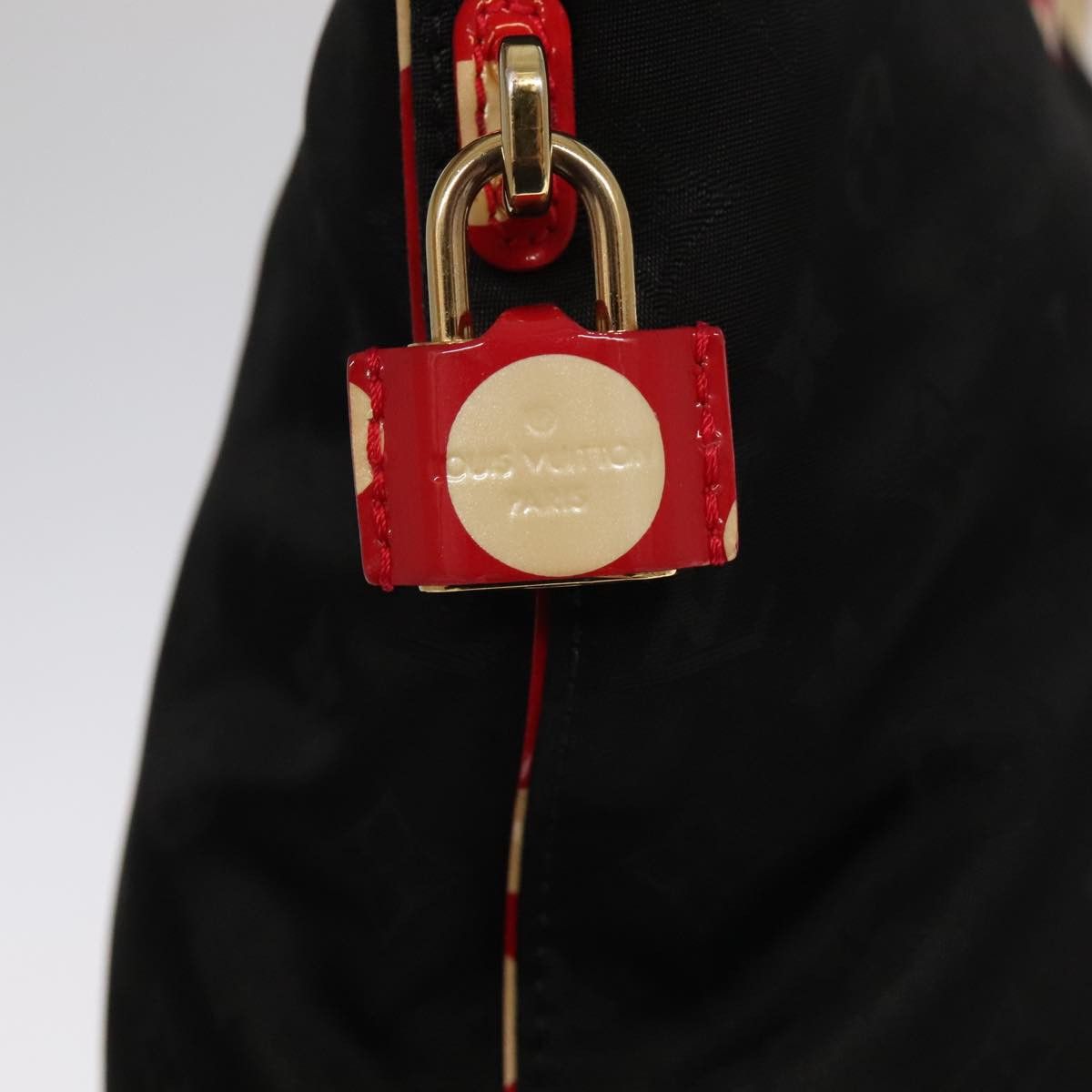 Louis Vuitton Lockit Black Synthetic Handbag (Pre-Owned) Size ONE SIZE - 12 Thumbnail
