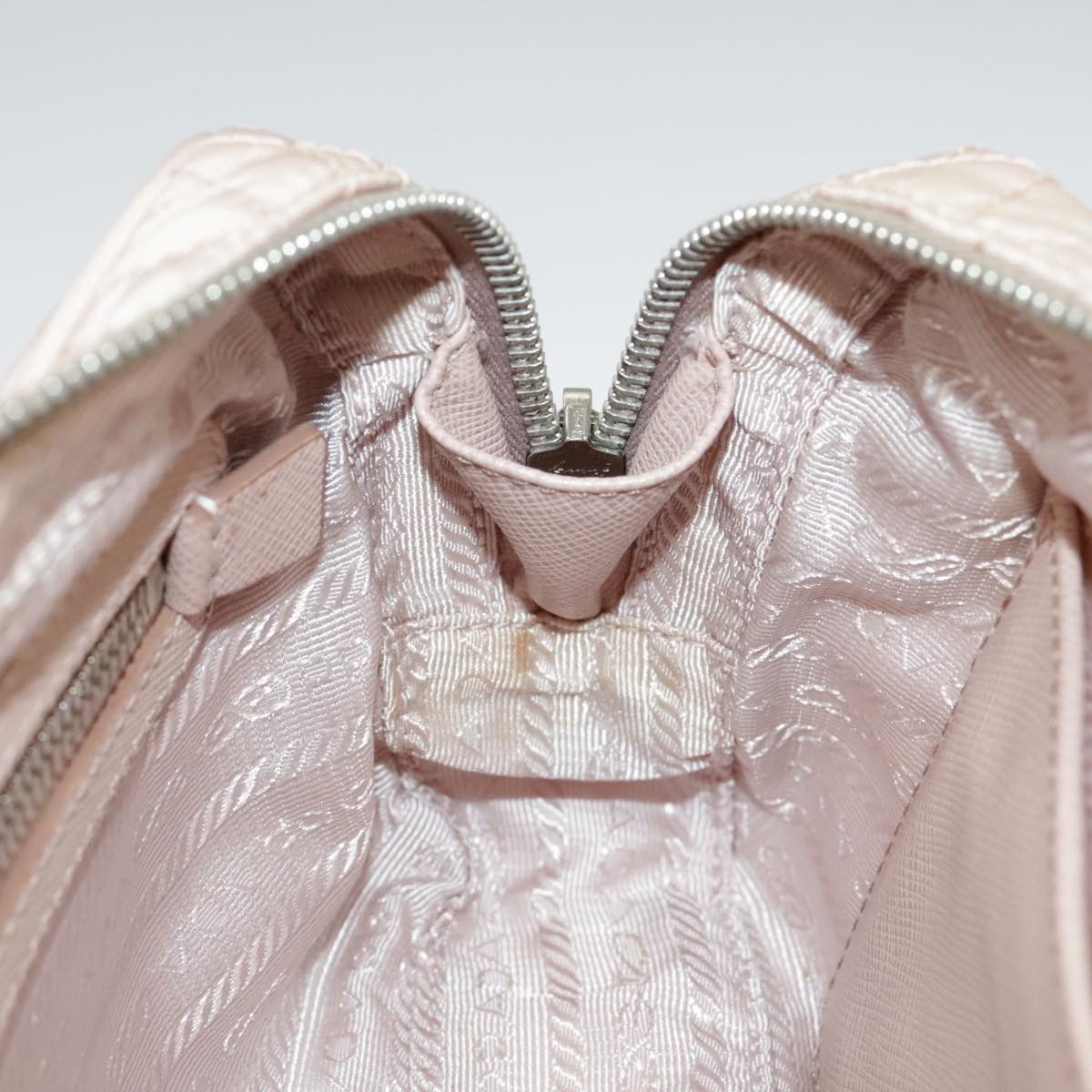 Prada Pink Synthetic Shoulder Bag (Pre-Owned) Size ONE SIZE - 13 Thumbnail
