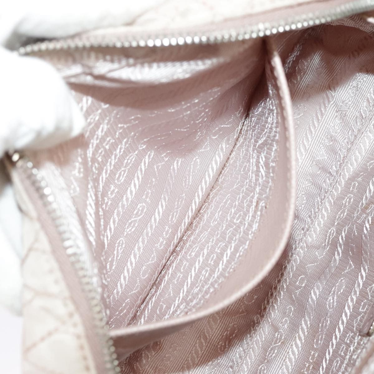 Prada Pink Synthetic Shoulder Bag (Pre-Owned) Size ONE SIZE - 11 Thumbnail