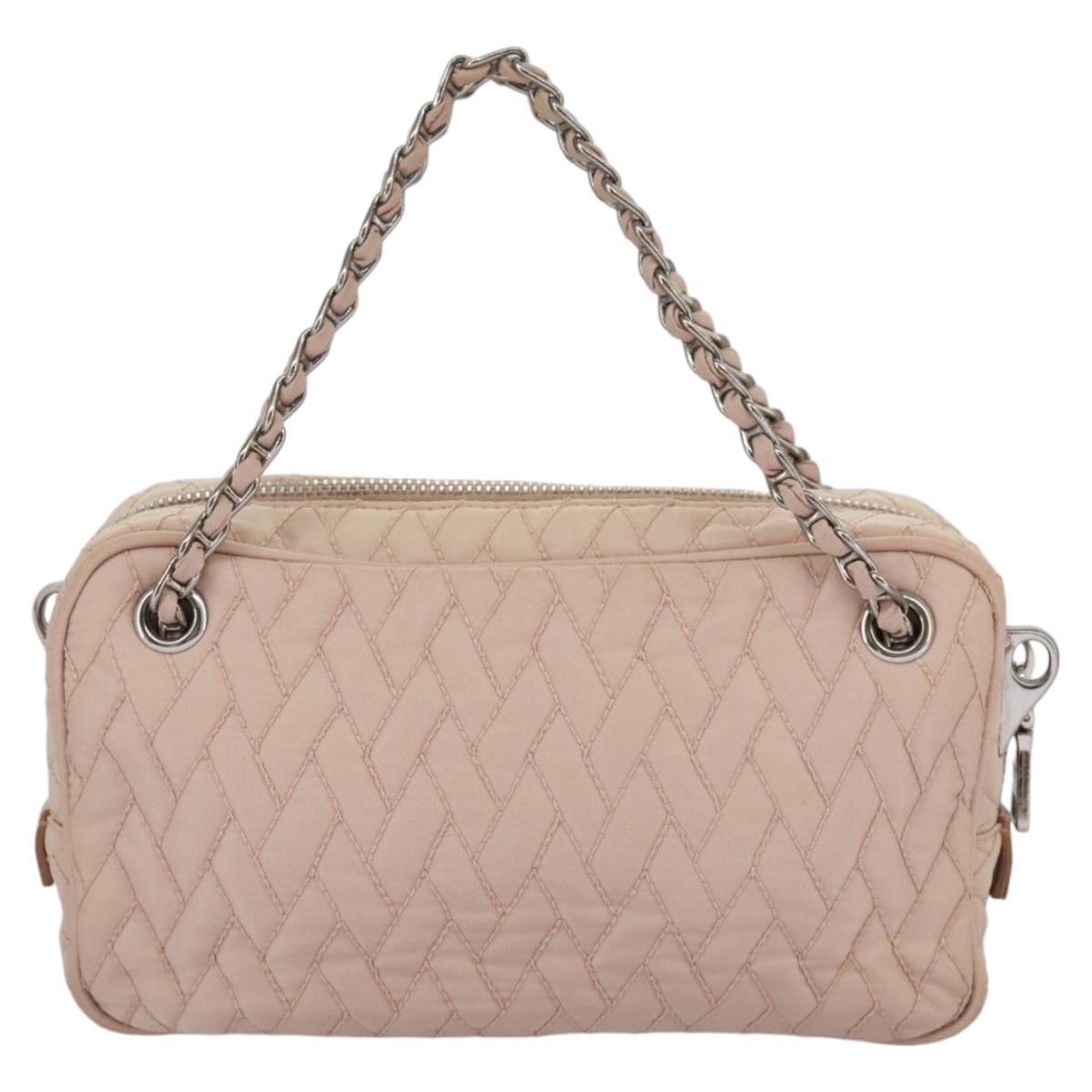 Prada Pink Synthetic Shoulder Bag (Pre-Owned) Size ONE SIZE - 2 Thumbnail