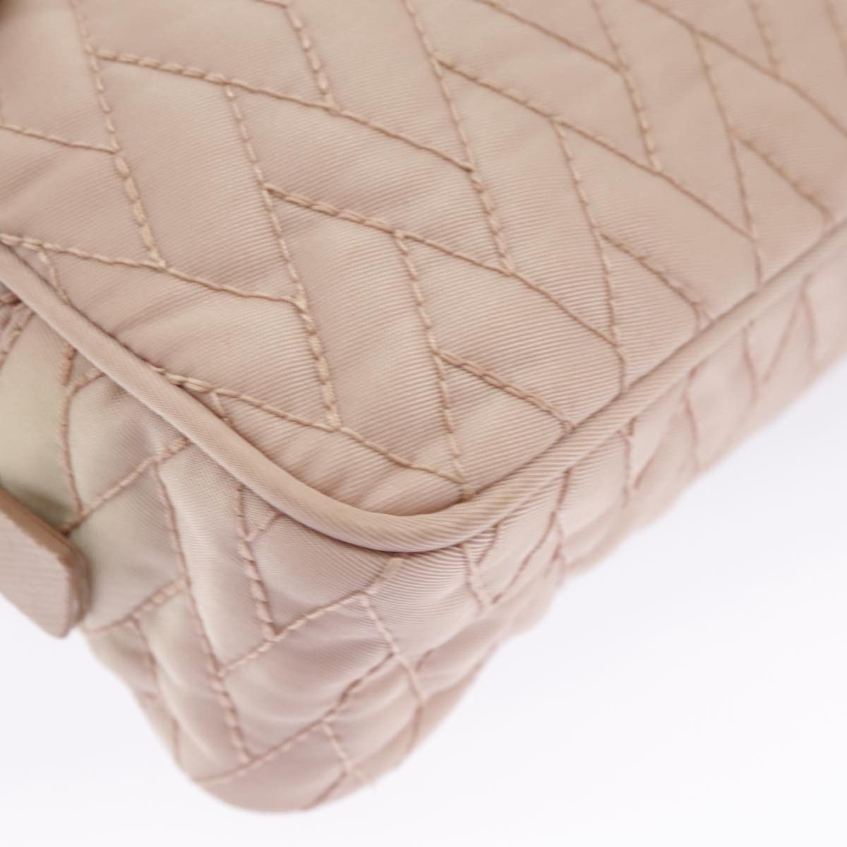 Prada Pink Synthetic Shoulder Bag (Pre-Owned) Size ONE SIZE - 7 Thumbnail