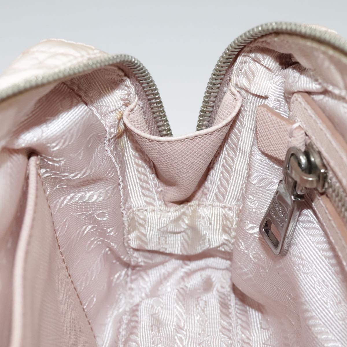 Prada Pink Synthetic Shoulder Bag (Pre-Owned) Size ONE SIZE - 12 Thumbnail