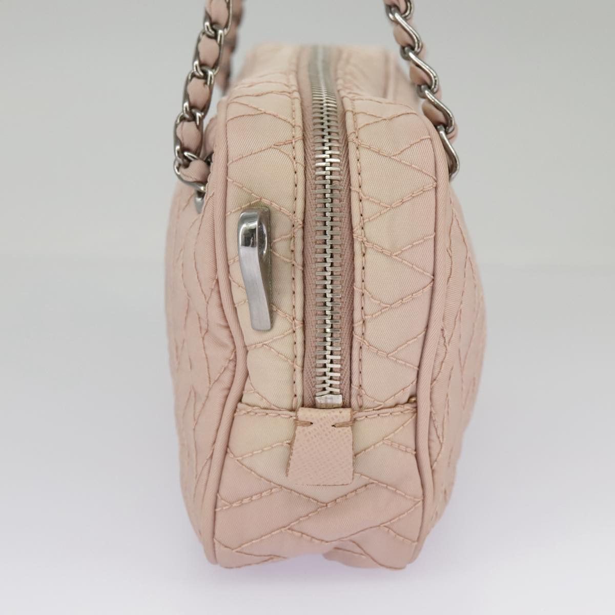 Prada Pink Synthetic Shoulder Bag (Pre-Owned) Size ONE SIZE - 3 Thumbnail