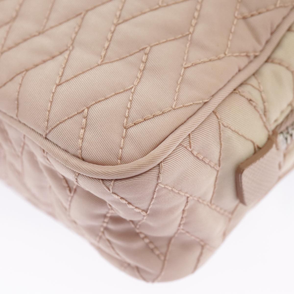 Prada Pink Synthetic Shoulder Bag (Pre-Owned) Size ONE SIZE - 8 Thumbnail