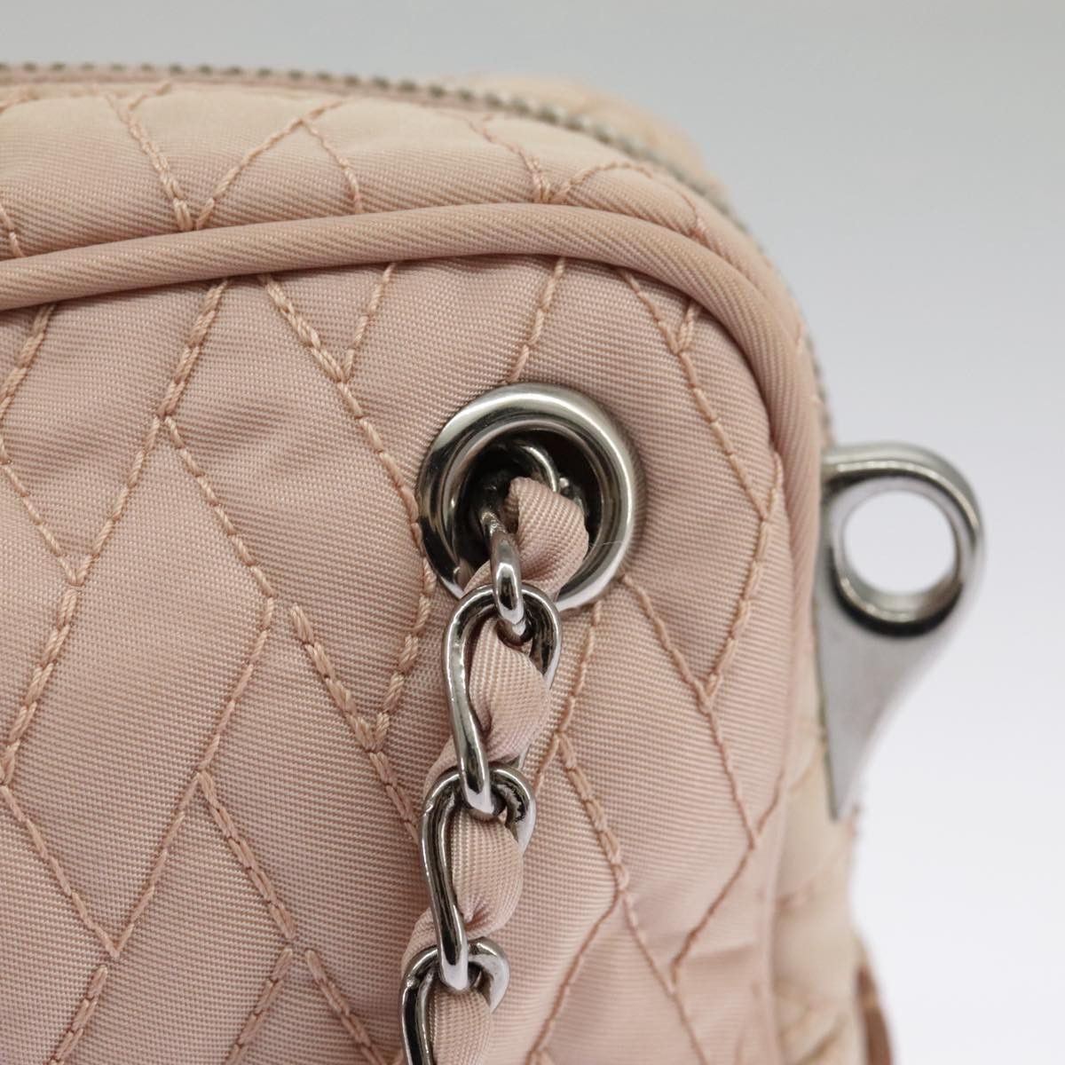 Prada Pink Synthetic Shoulder Bag (Pre-Owned) Size ONE SIZE - 16 Thumbnail