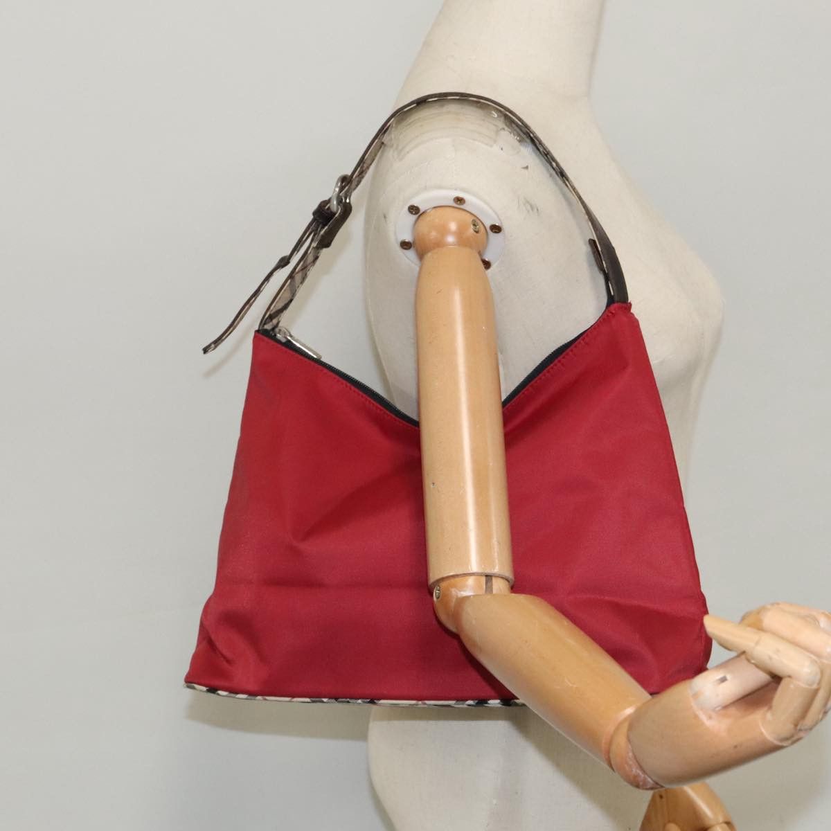 Burberry Blue Label Red Synthetic Shoulder Bag (Pre-Owned) Size ONE SIZE - 17 Thumbnail
