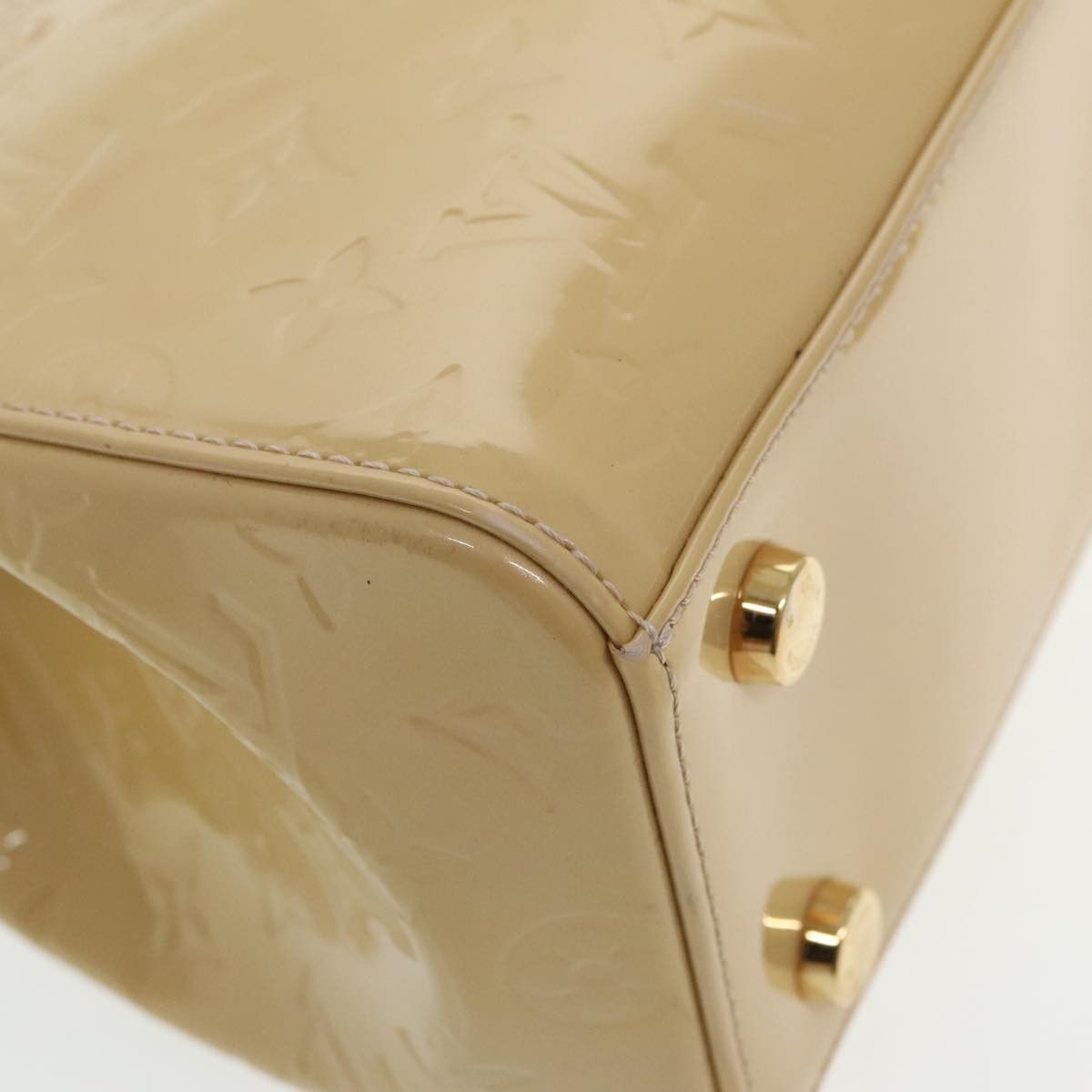 Louis Vuitton Blair Beige Patent Leather Handbag (Pre-Owned) Size ONE SIZE - 8 Thumbnail