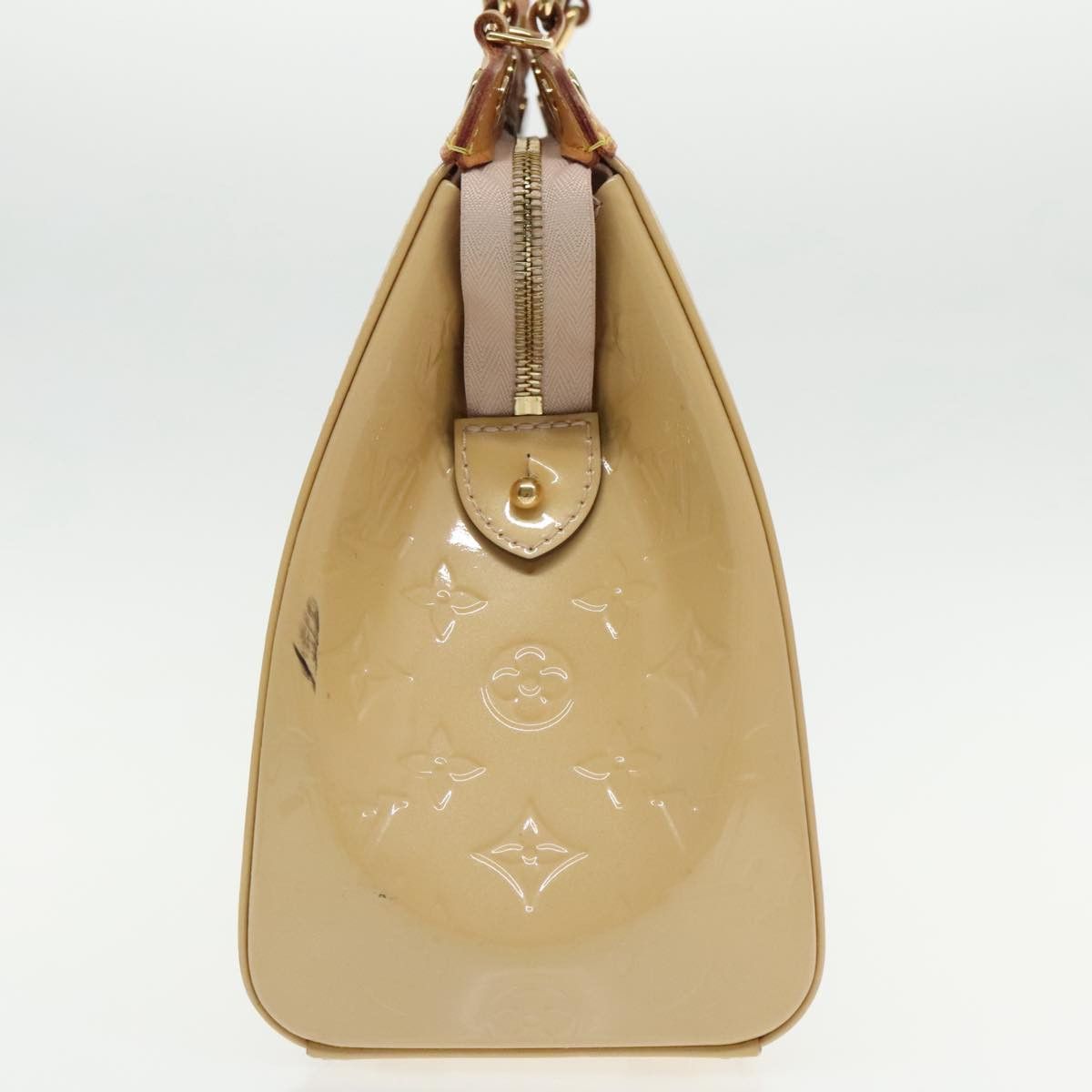 Louis Vuitton Blair Beige Patent Leather Handbag (Pre-Owned) Size ONE SIZE - 3 Thumbnail