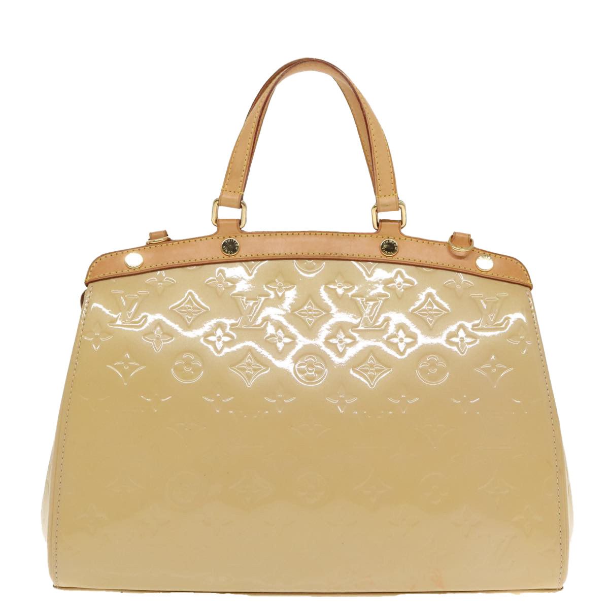 Louis Vuitton Blair Beige Patent Leather Handbag (Pre-Owned) Size ONE SIZE - 2 Thumbnail