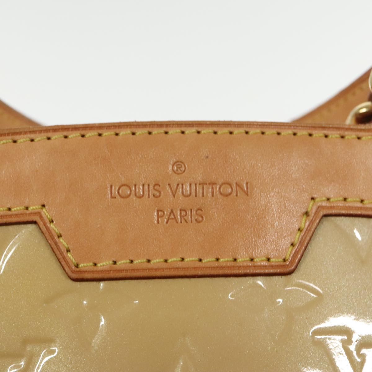 Louis Vuitton Blair Beige Patent Leather Handbag (Pre-Owned) Size ONE SIZE - 17 Thumbnail