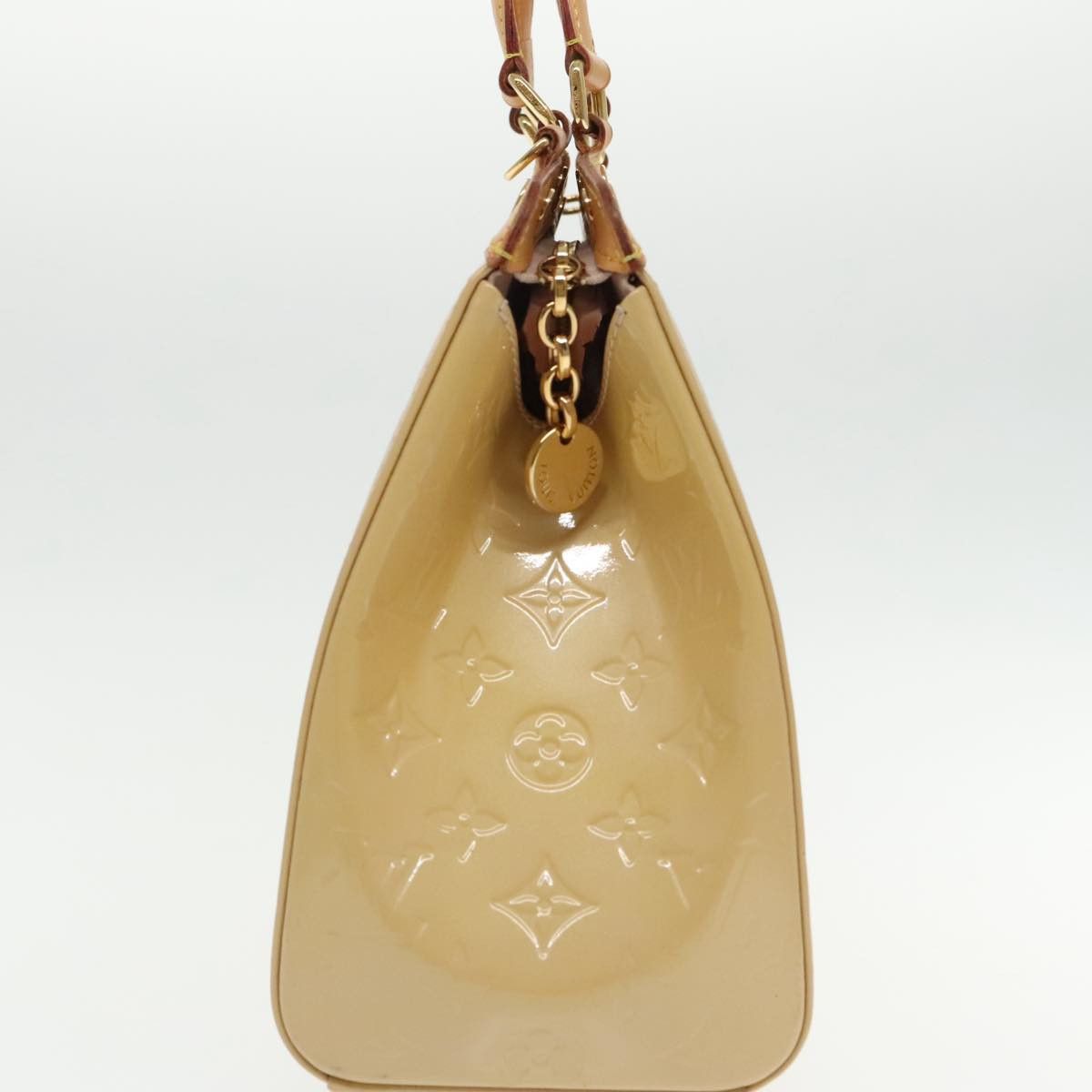 Louis Vuitton Blair Beige Patent Leather Handbag (Pre-Owned) Size ONE SIZE - 4 Thumbnail