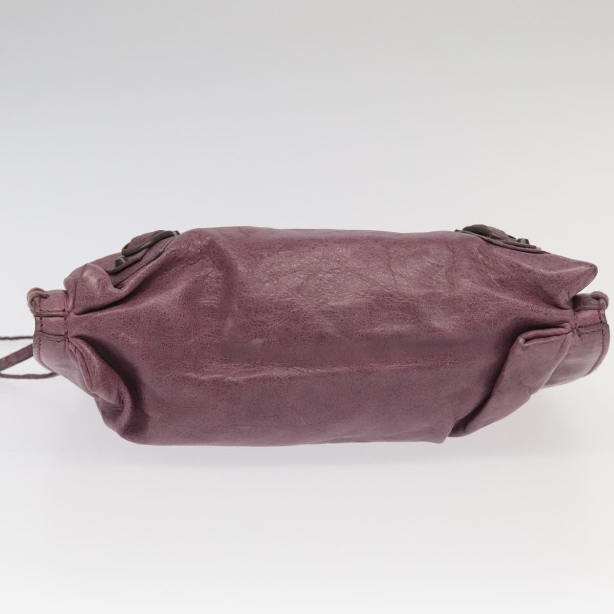 Balenciaga City Purple Leather Shoulder Bag (Pre-Owned) Size ONE SIZE - 5 Thumbnail
